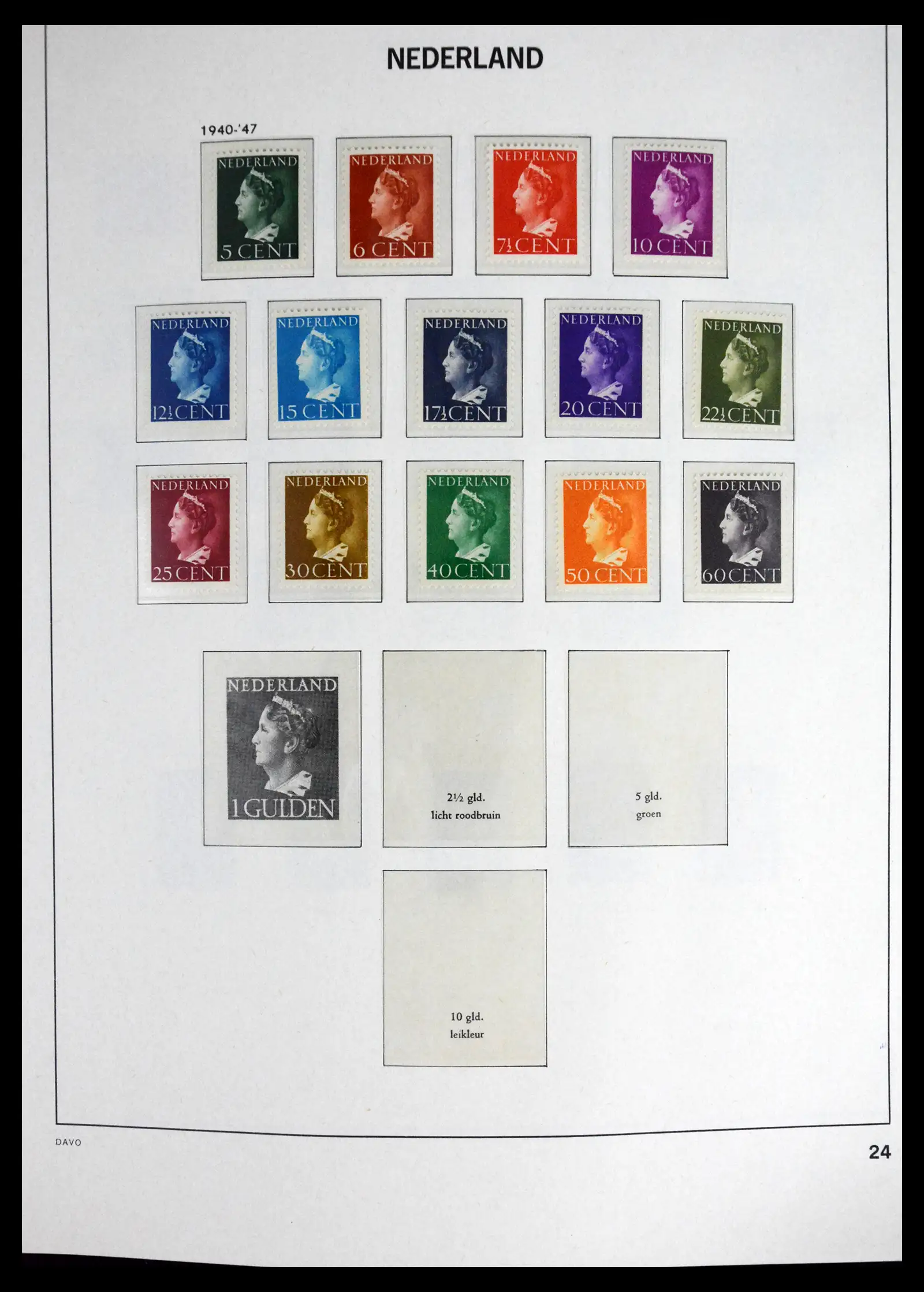 41636 0015 - Stamp collection 41636 Netherlands 1913-1986.