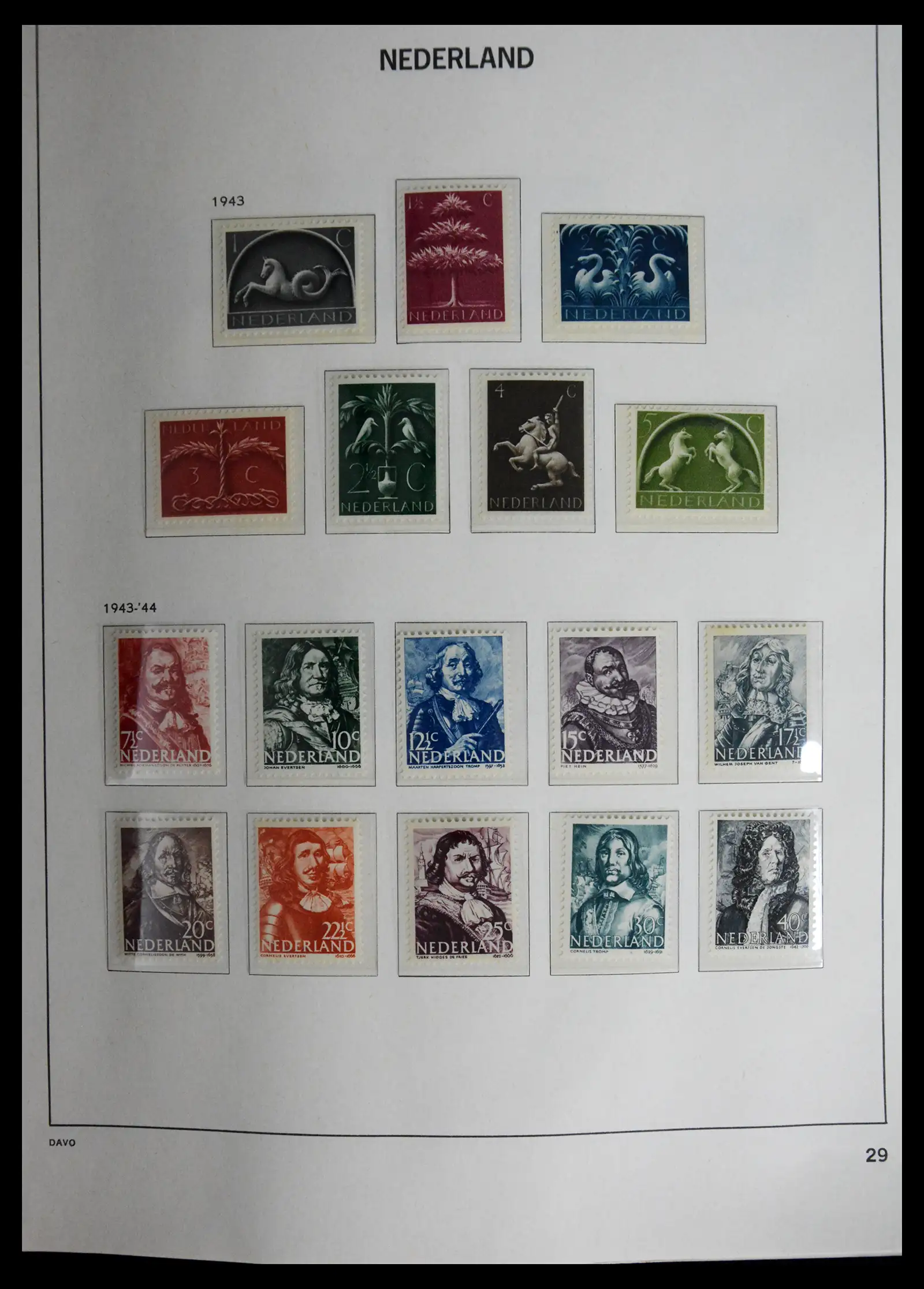 41636 0019 - Stamp collection 41636 Netherlands 1913-1986.