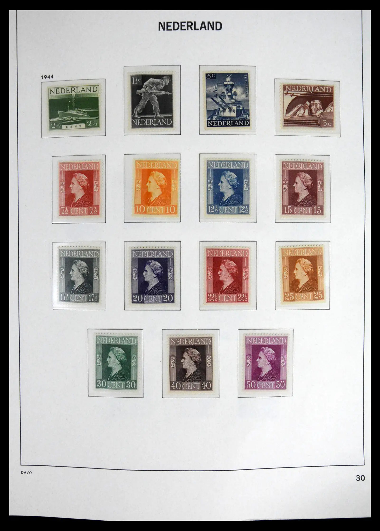 41636 0020 - Stamp collection 41636 Netherlands 1913-1986.