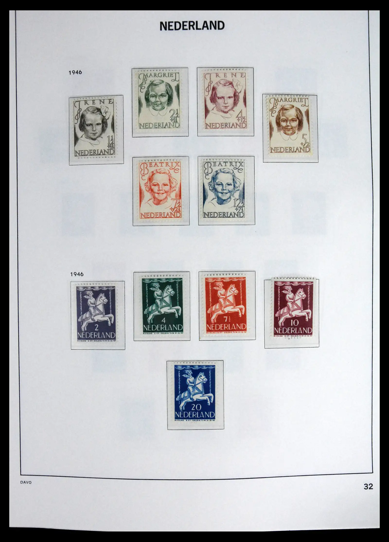 41636 0022 - Stamp collection 41636 Netherlands 1913-1986.