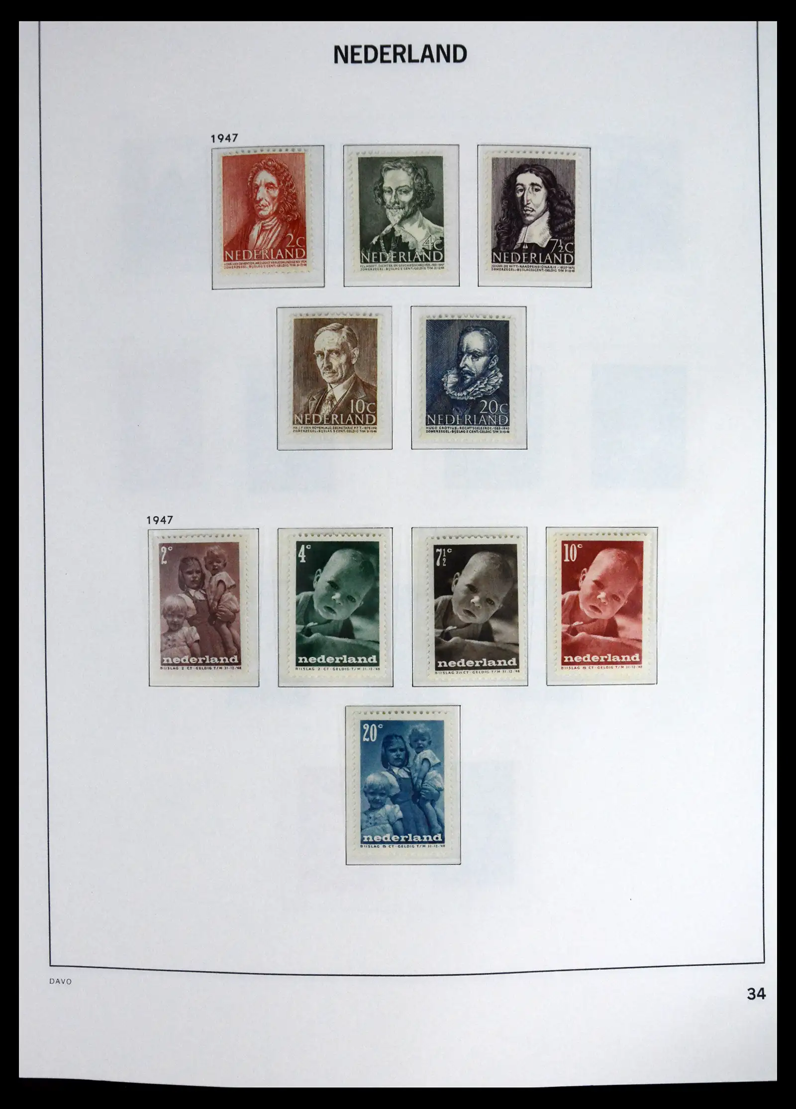 41636 0024 - Stamp collection 41636 Netherlands 1913-1986.