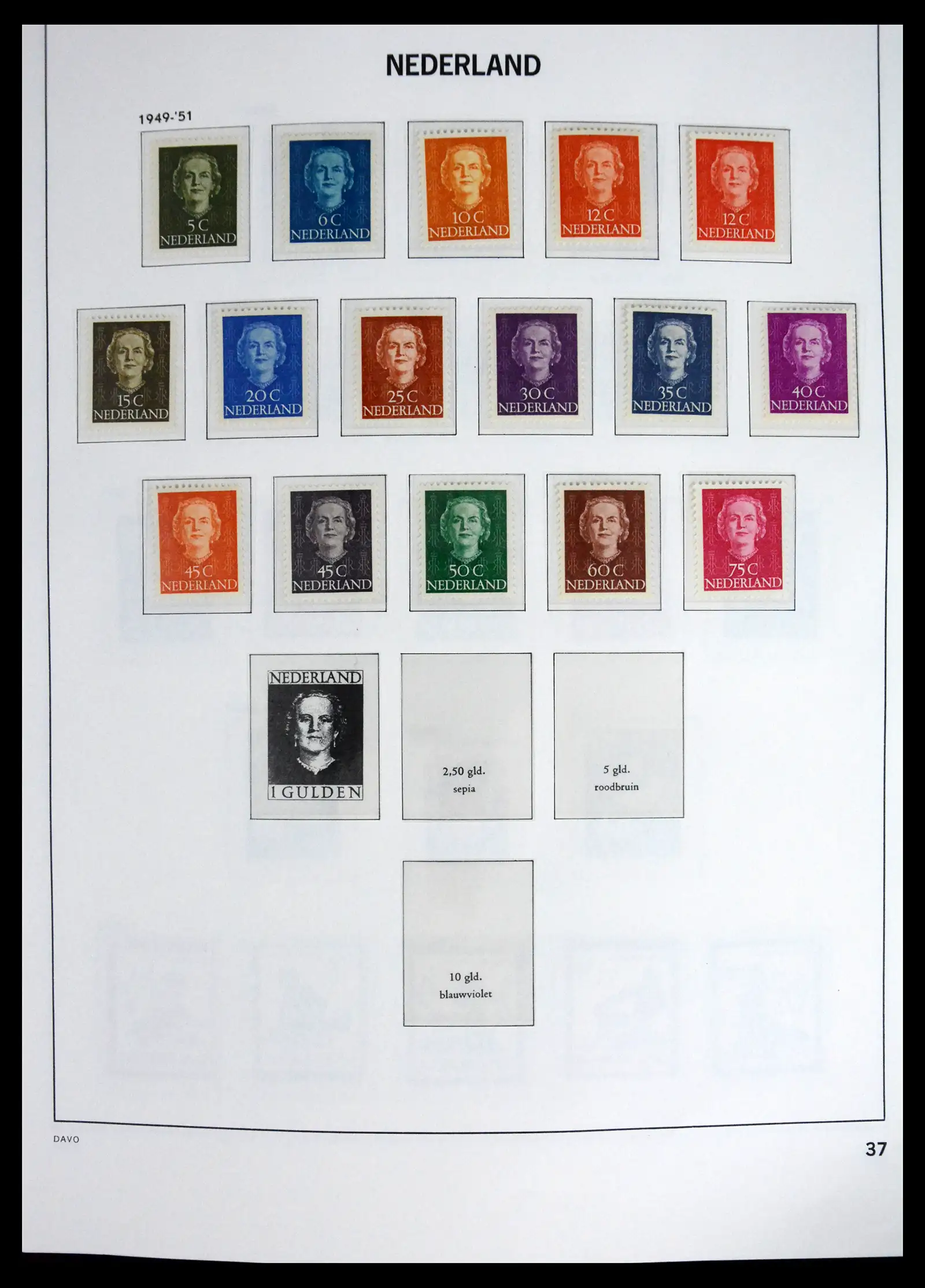 41636 0027 - Stamp collection 41636 Netherlands 1913-1986.