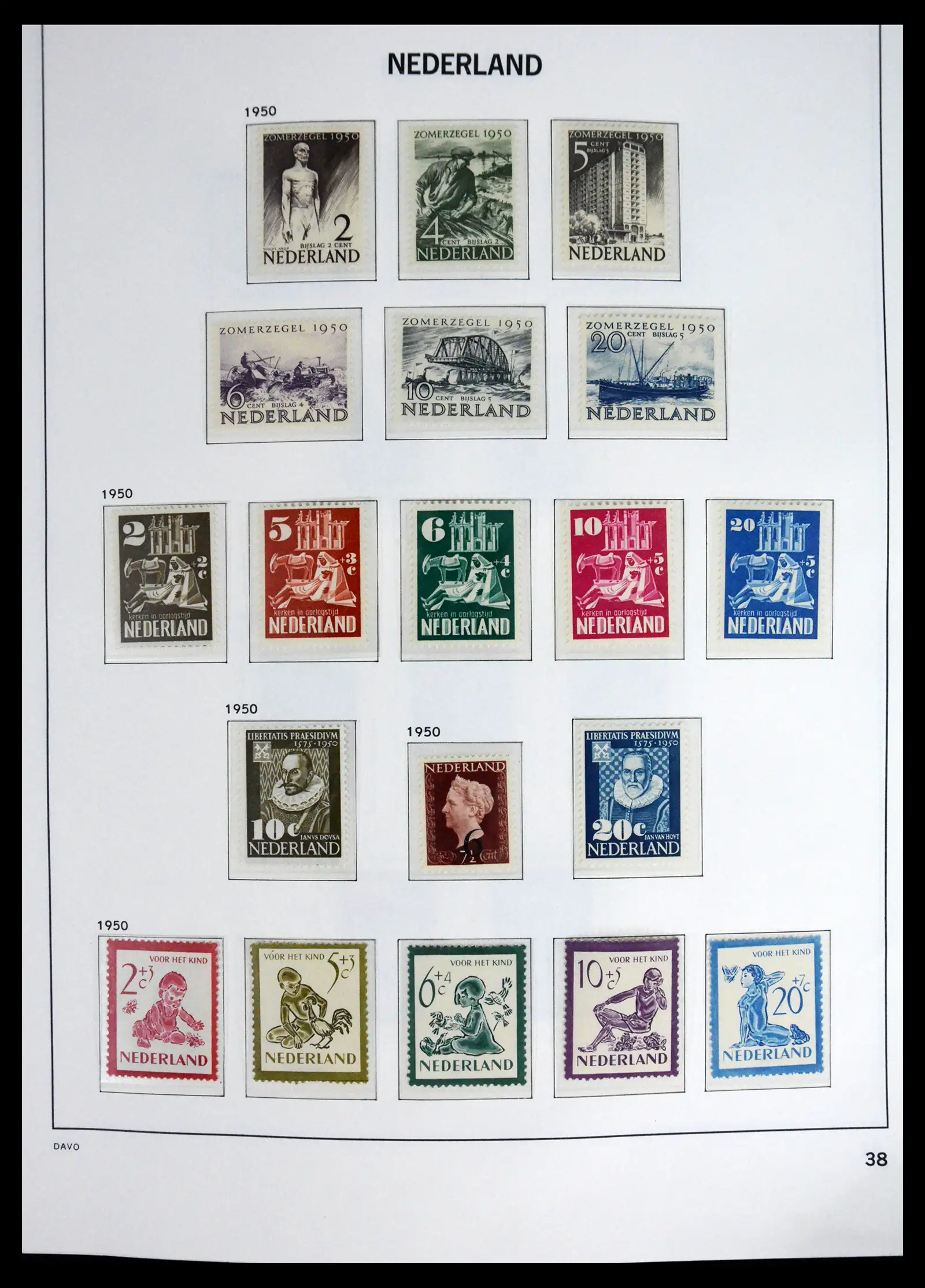 41636 0028 - Stamp collection 41636 Netherlands 1913-1986.
