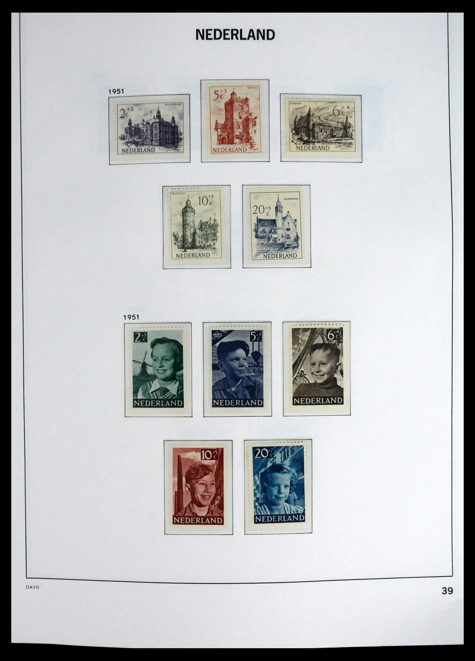 41636 0029 - Stamp collection 41636 Netherlands 1913-1986.