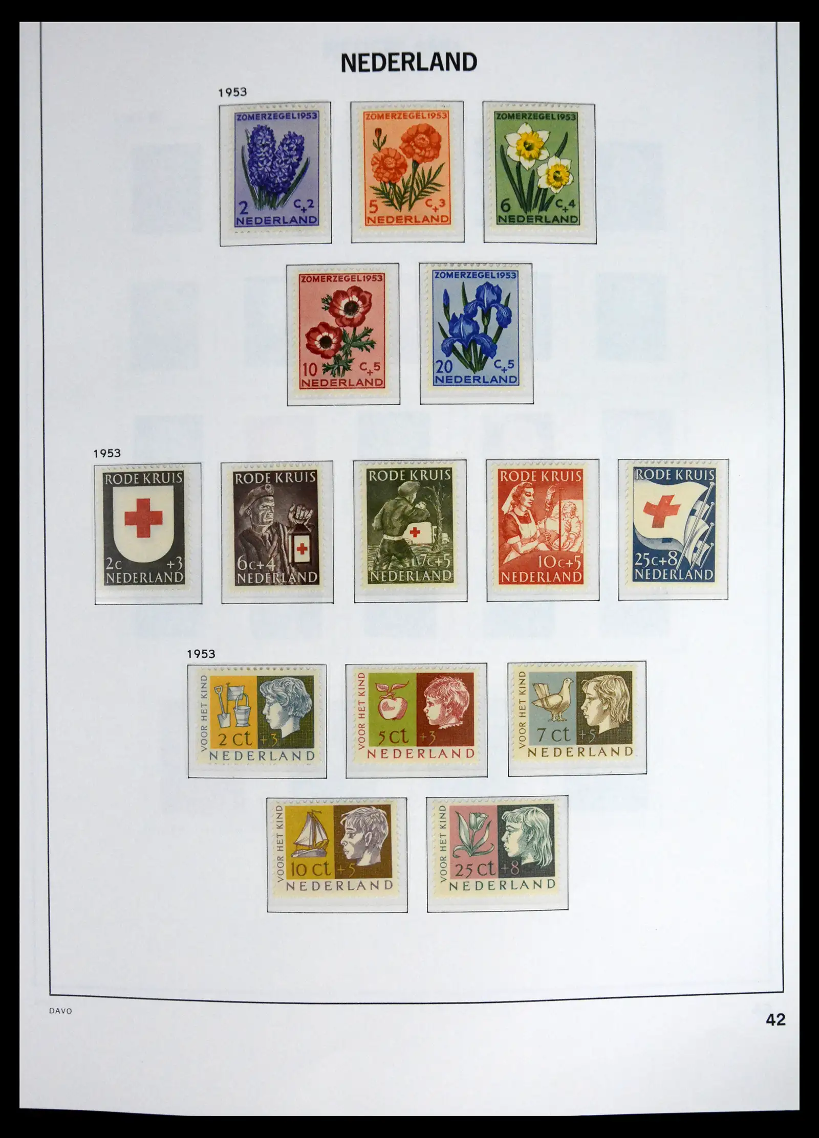 41636 0032 - Stamp collection 41636 Netherlands 1913-1986.