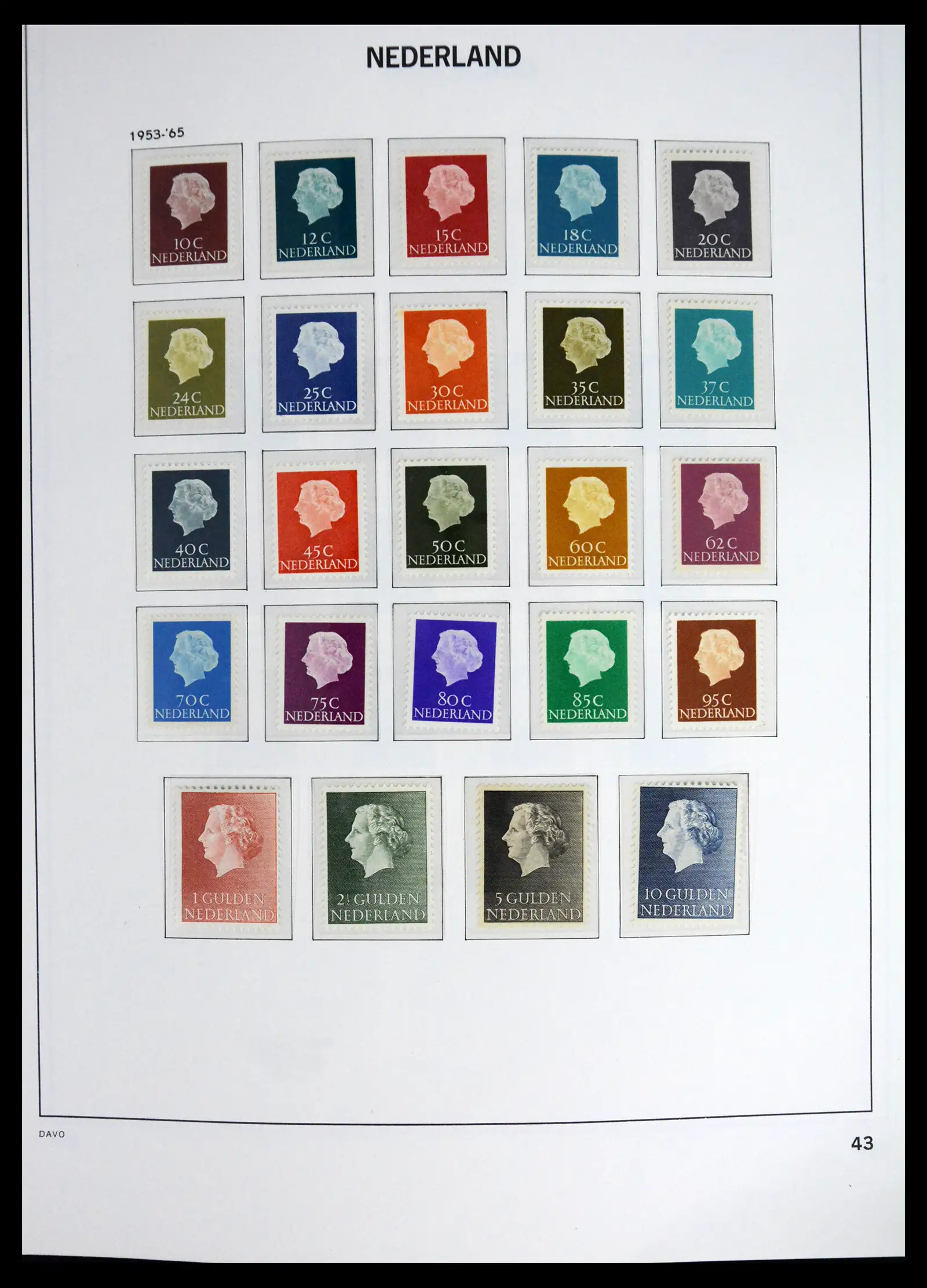 41636 0033 - Stamp collection 41636 Netherlands 1913-1986.
