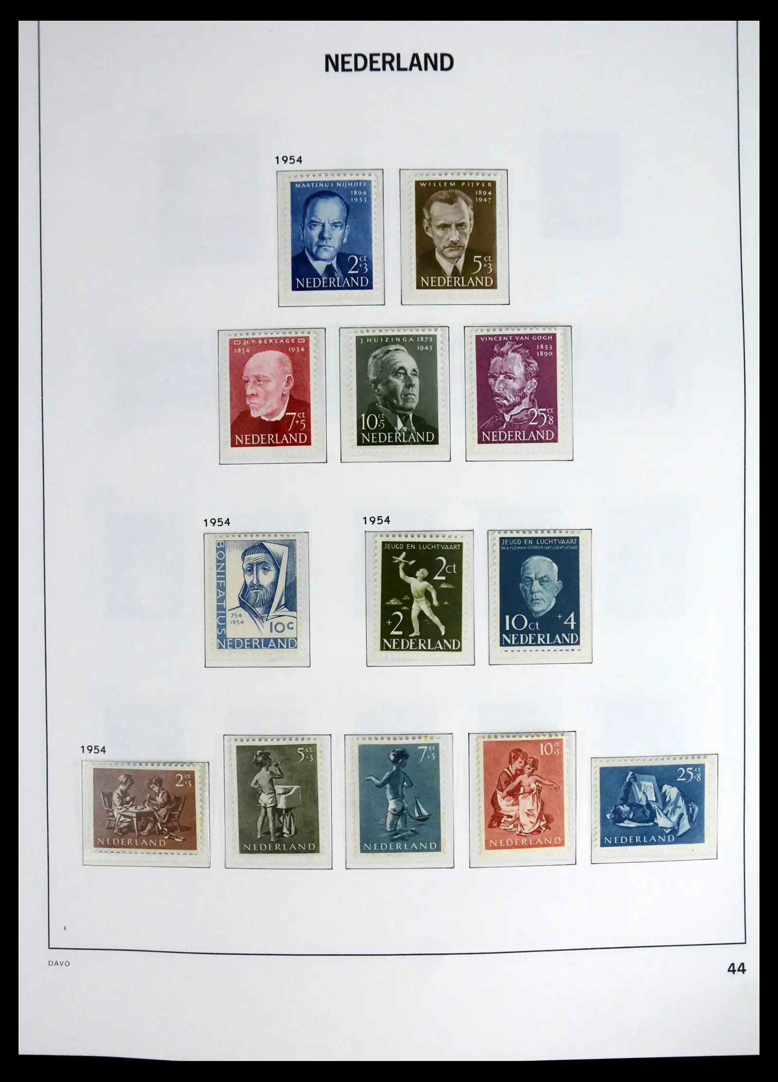 41636 0035 - Stamp collection 41636 Netherlands 1913-1986.