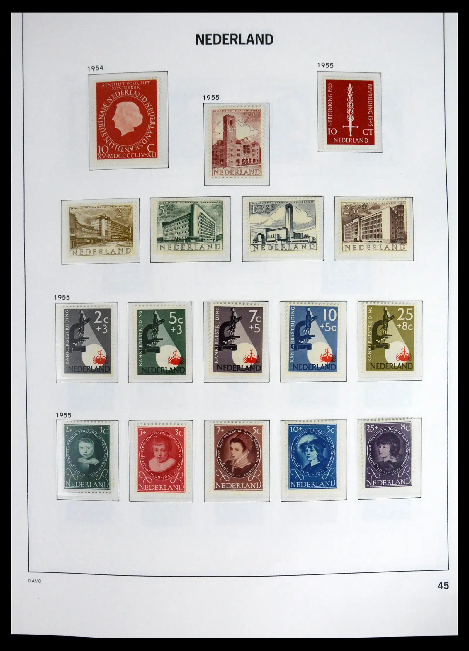 41636 0036 - Stamp collection 41636 Netherlands 1913-1986.