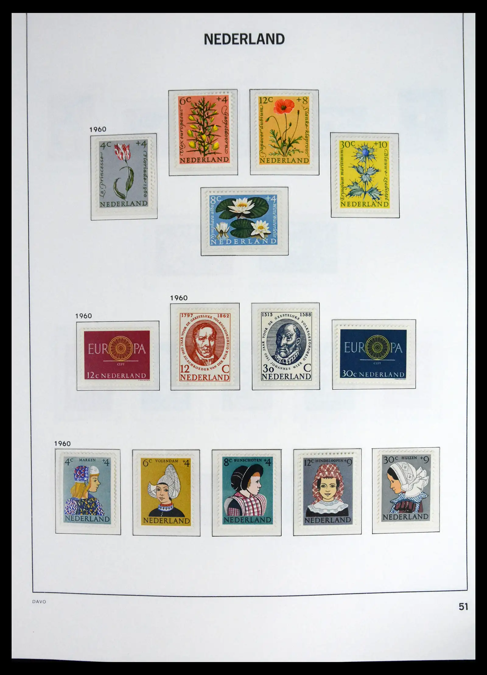 41636 0042 - Stamp collection 41636 Netherlands 1913-1986.