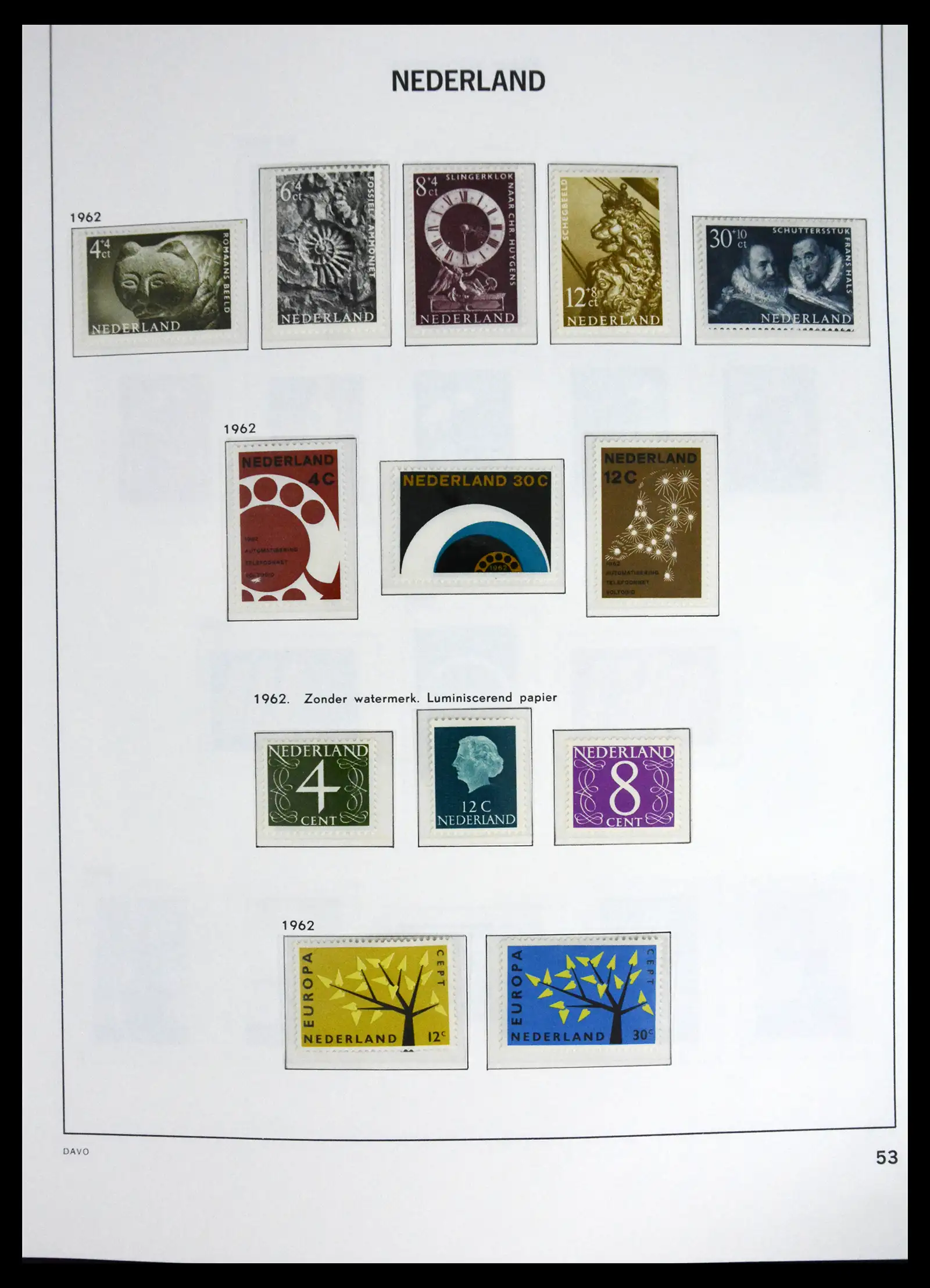 41636 0044 - Stamp collection 41636 Netherlands 1913-1986.