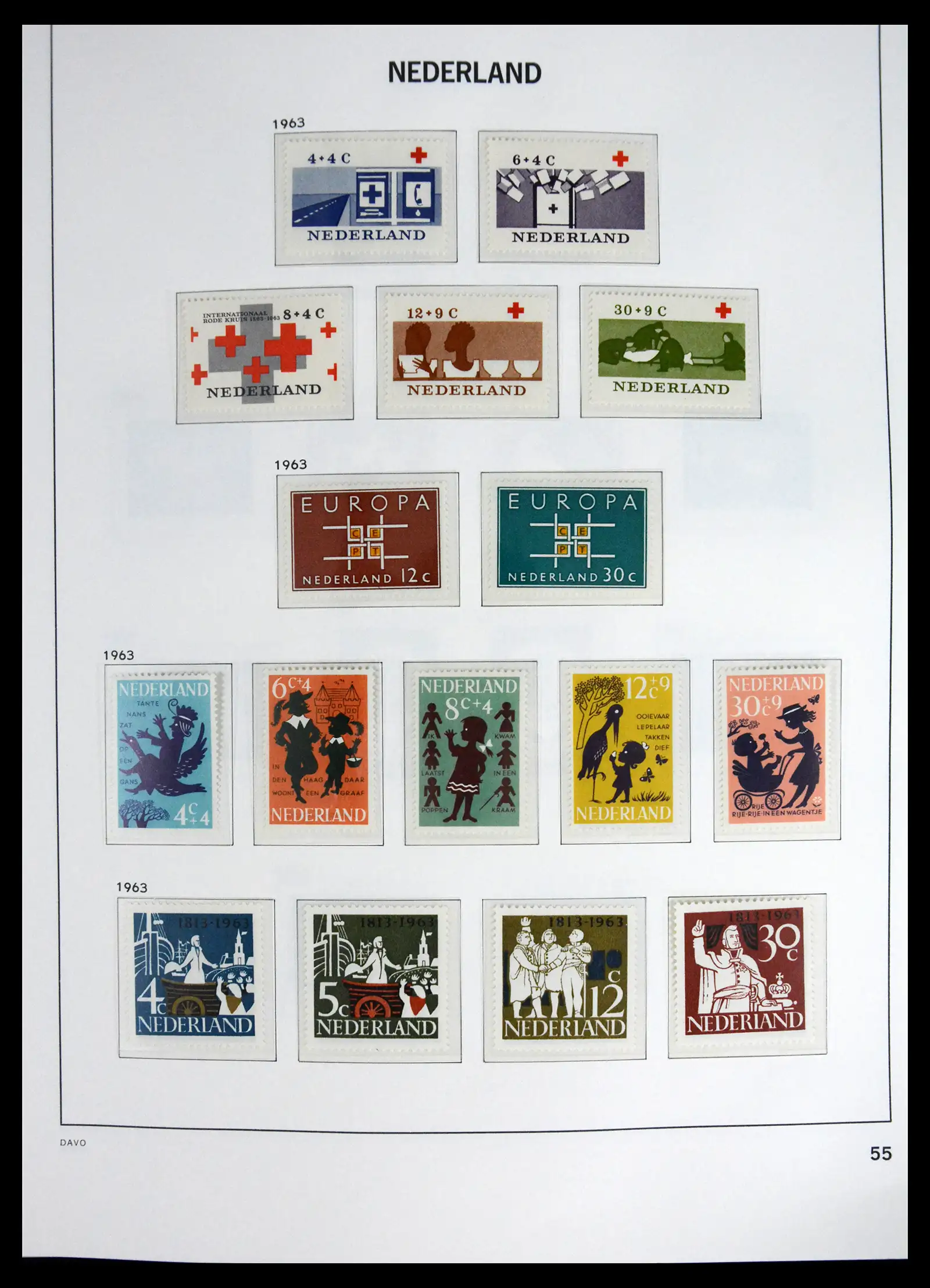41636 0046 - Stamp collection 41636 Netherlands 1913-1986.
