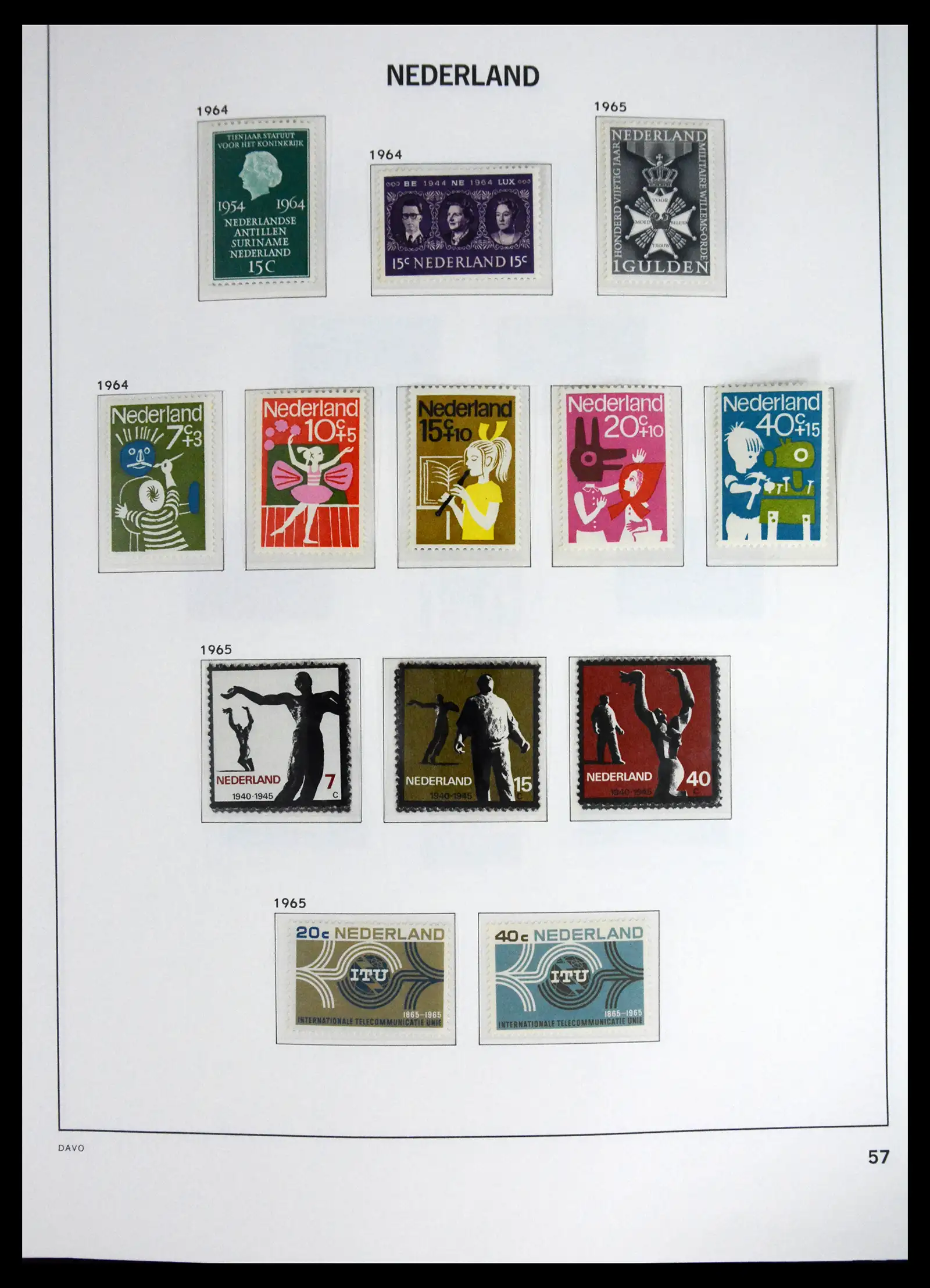 41636 0048 - Stamp collection 41636 Netherlands 1913-1986.