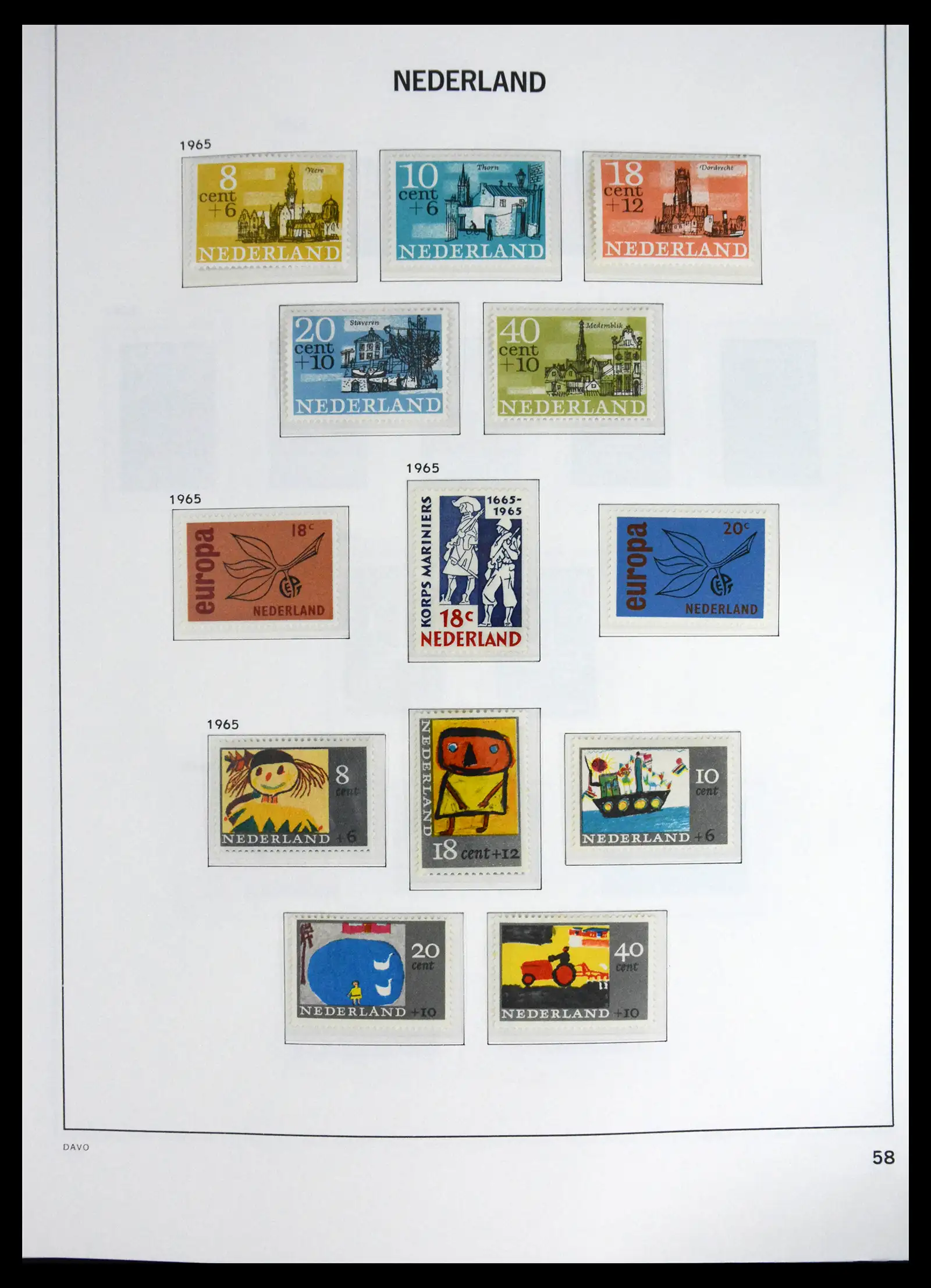 41636 0049 - Stamp collection 41636 Netherlands 1913-1986.