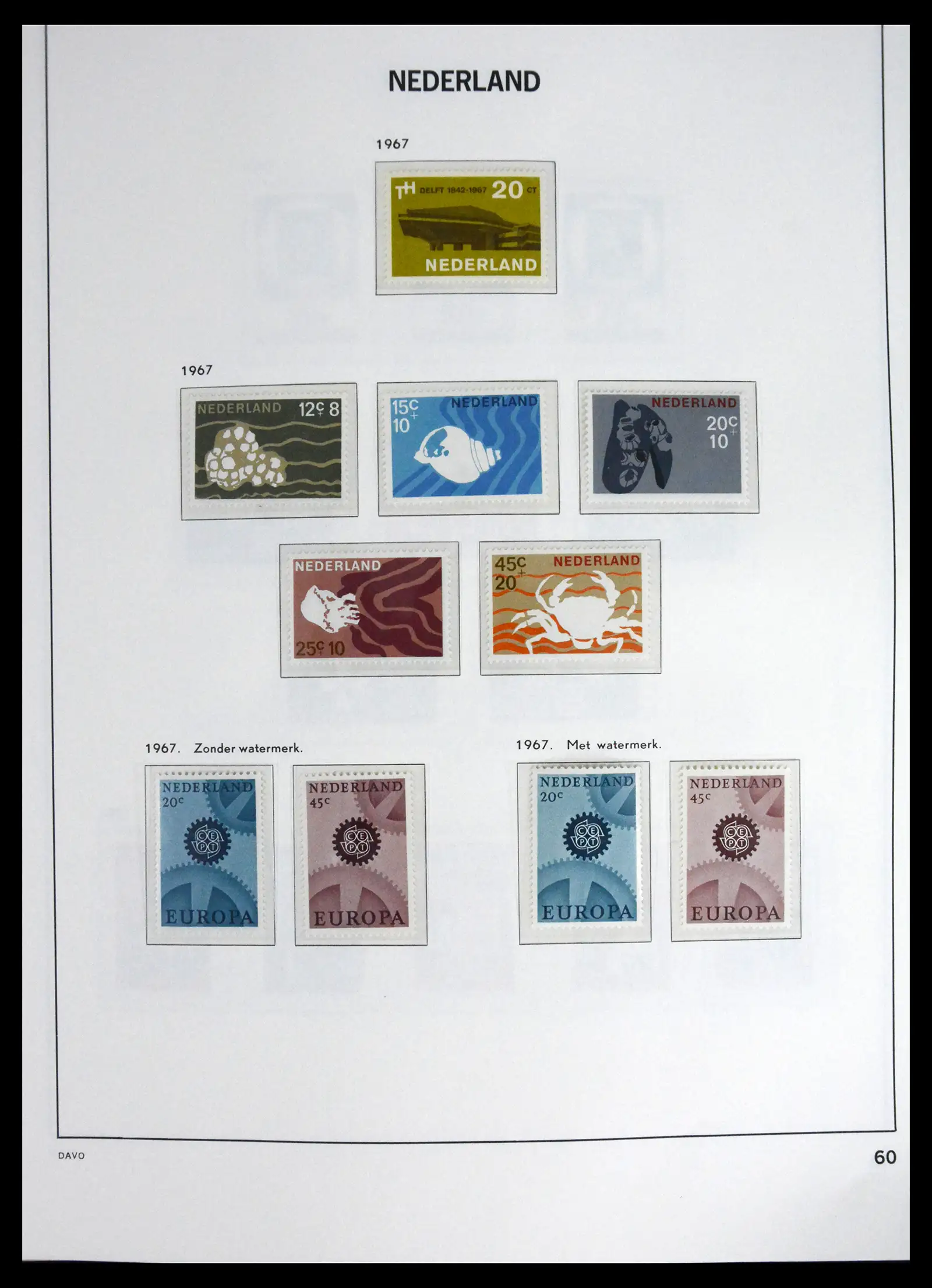41636 0051 - Stamp collection 41636 Netherlands 1913-1986.