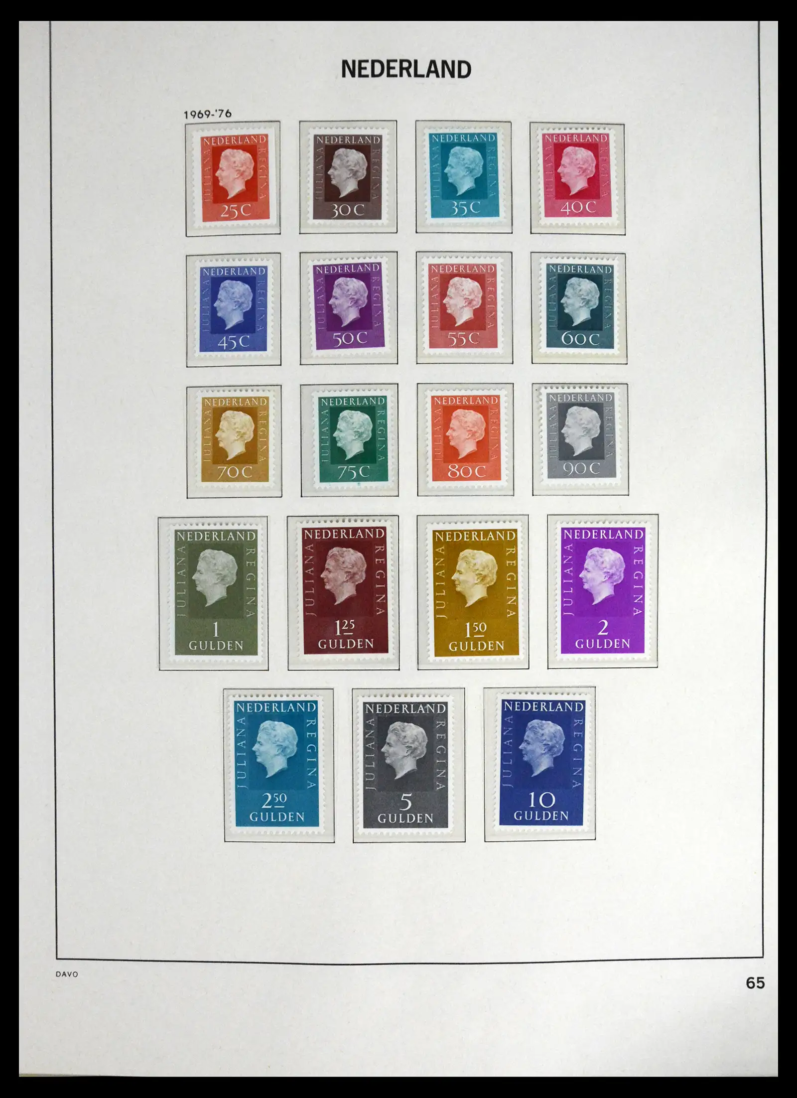 41636 0056 - Stamp collection 41636 Netherlands 1913-1986.