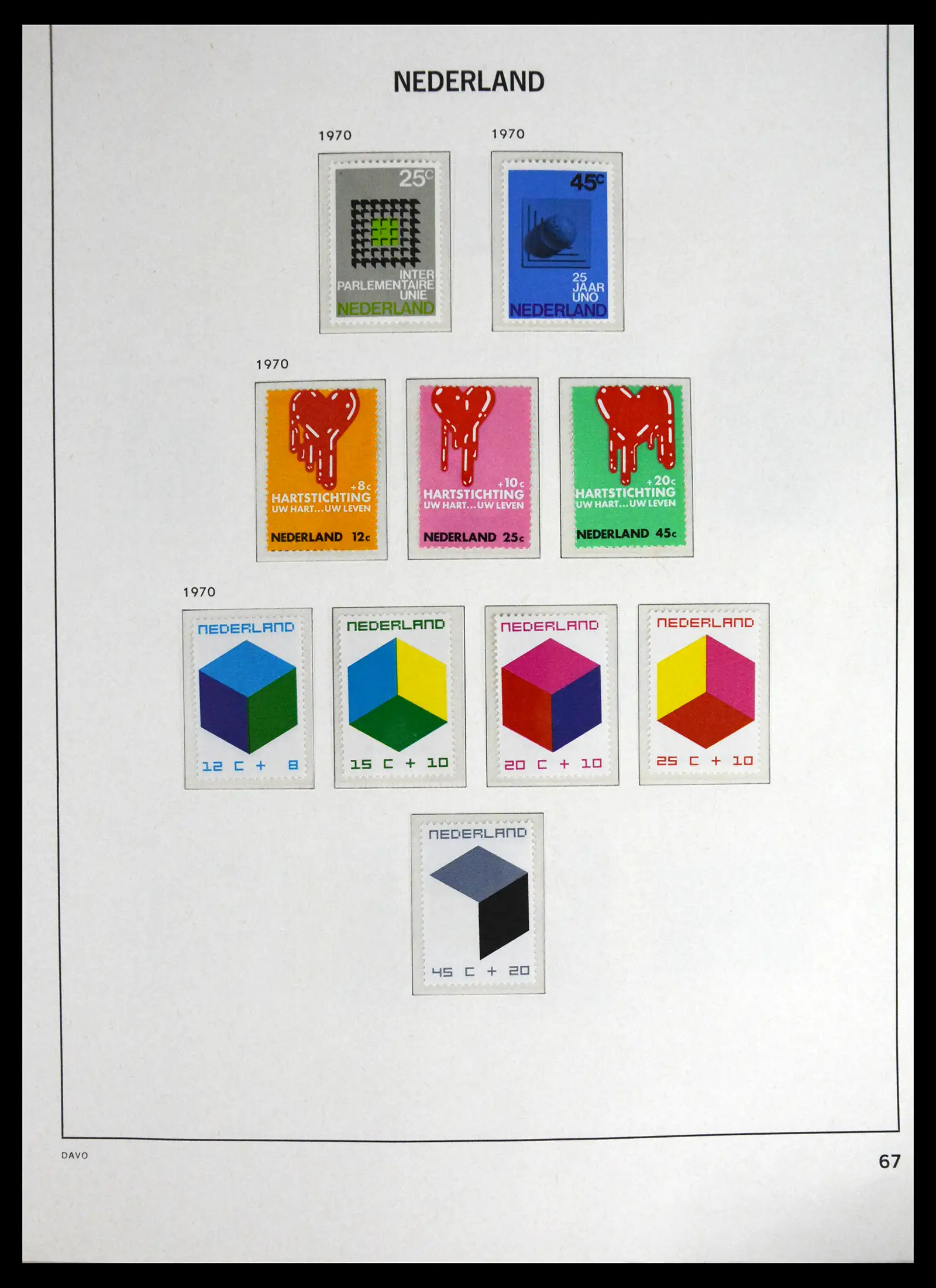 41636 0059 - Stamp collection 41636 Netherlands 1913-1986.