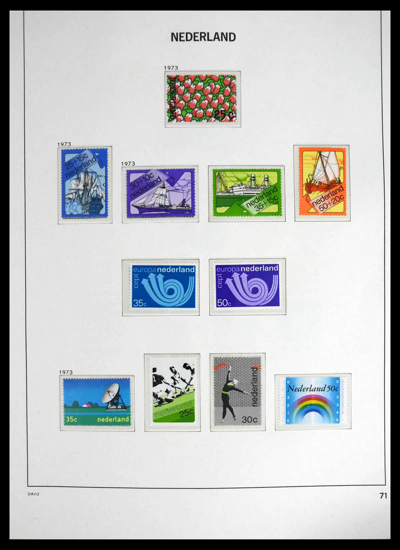 41636 0063 - Stamp collection 41636 Netherlands 1913-1986.