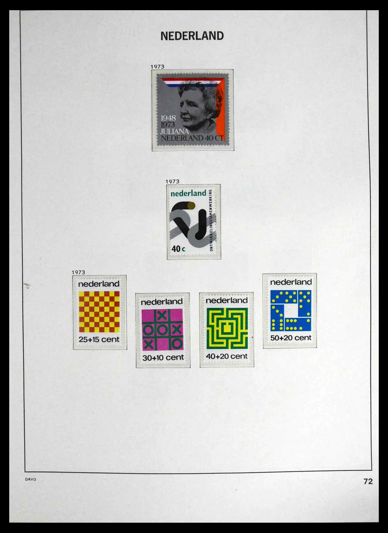 41636 0064 - Stamp collection 41636 Netherlands 1913-1986.