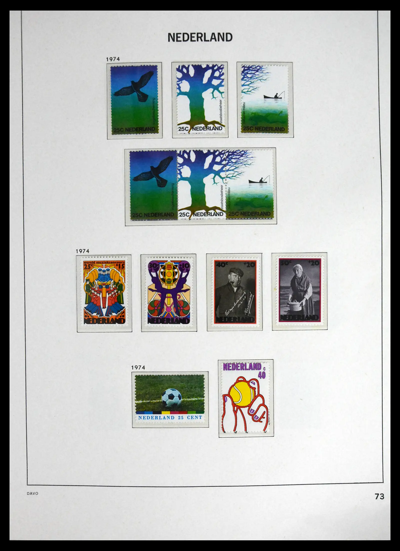 41636 0065 - Stamp collection 41636 Netherlands 1913-1986.