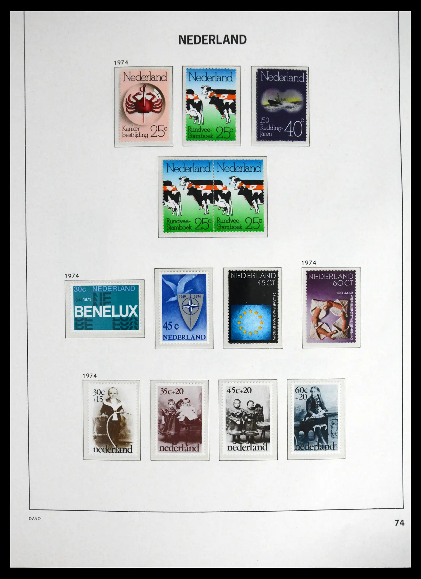 41636 0066 - Stamp collection 41636 Netherlands 1913-1986.