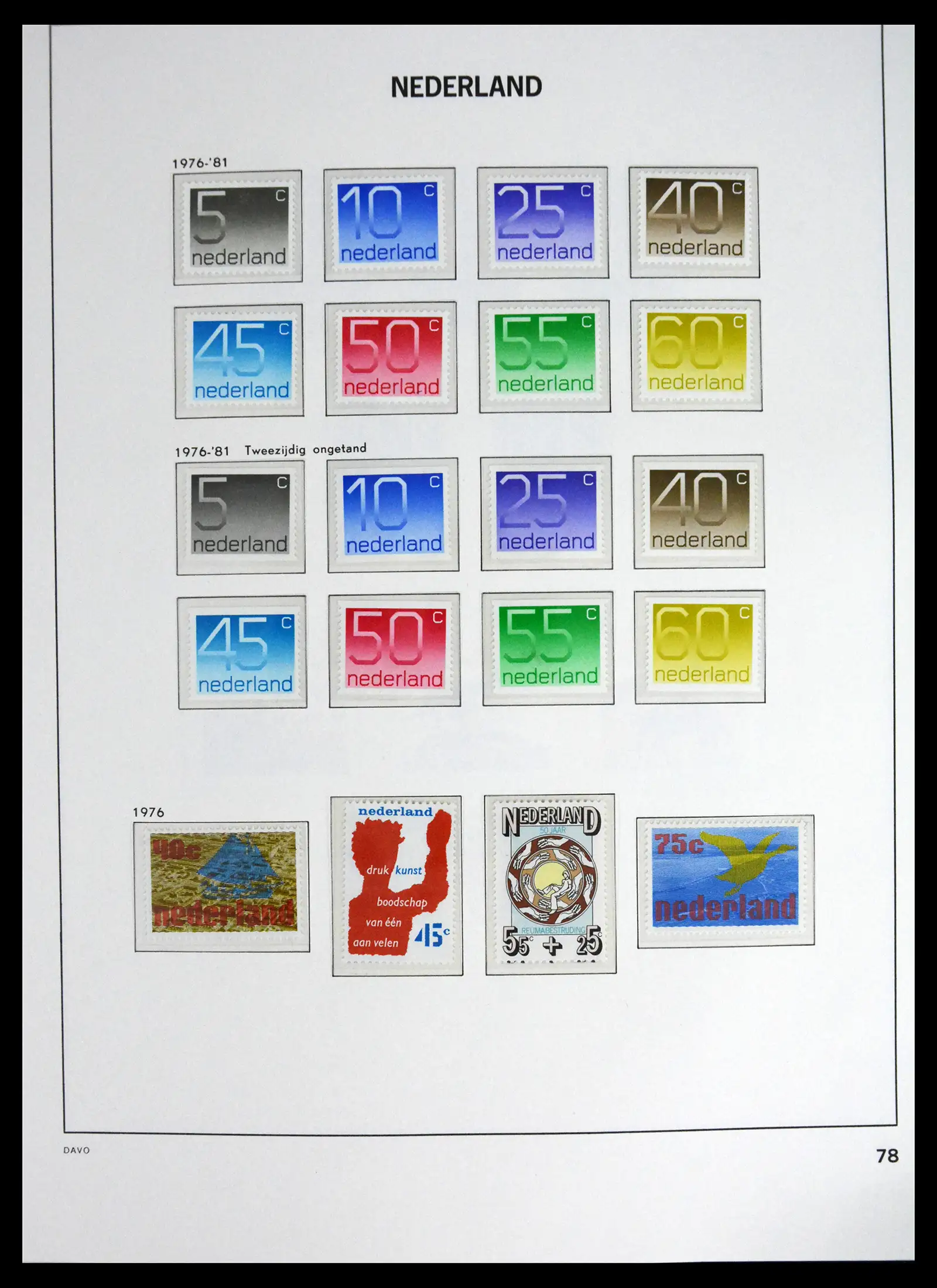 41636 0070 - Stamp collection 41636 Netherlands 1913-1986.