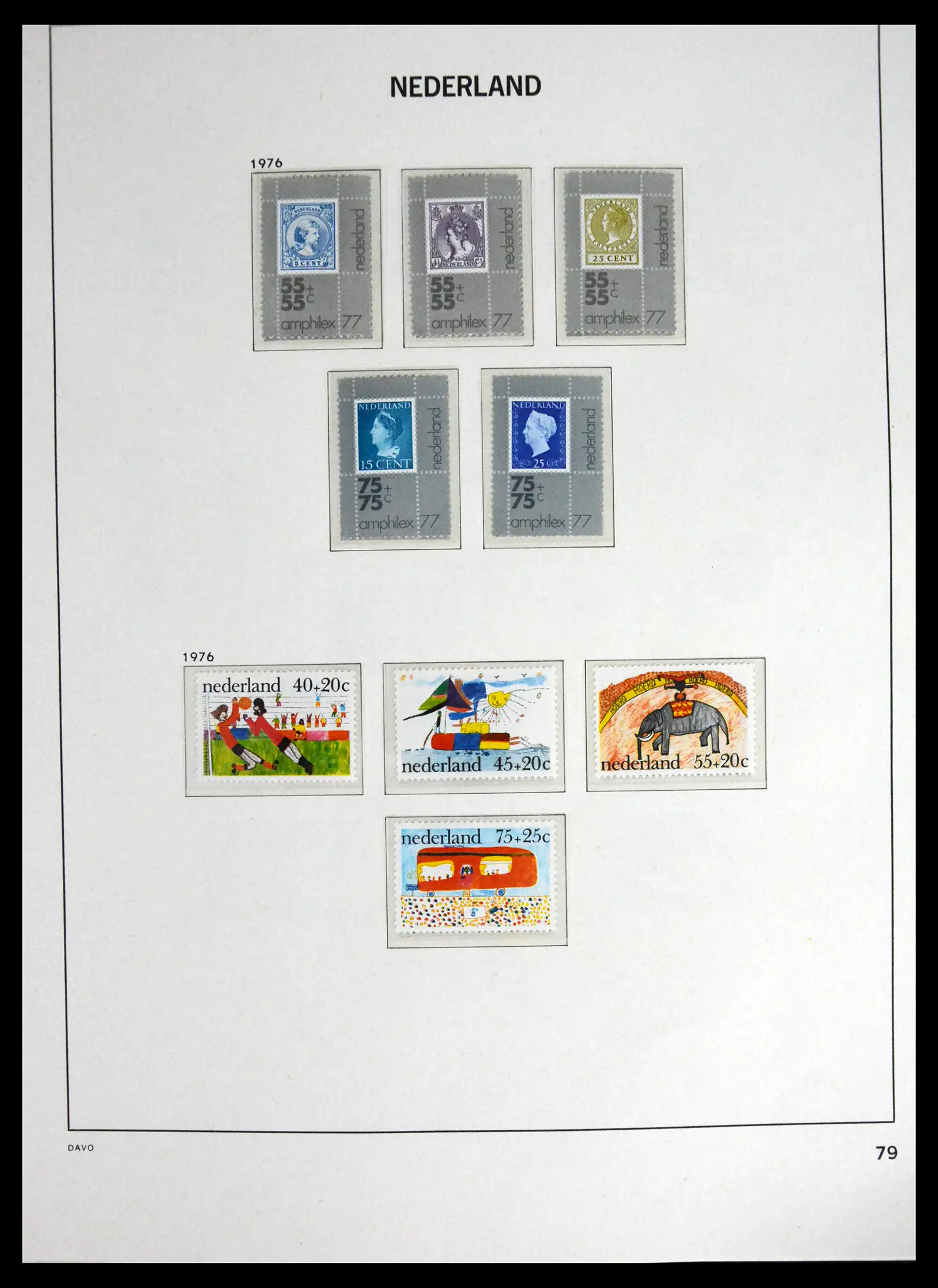 41636 0071 - Stamp collection 41636 Netherlands 1913-1986.