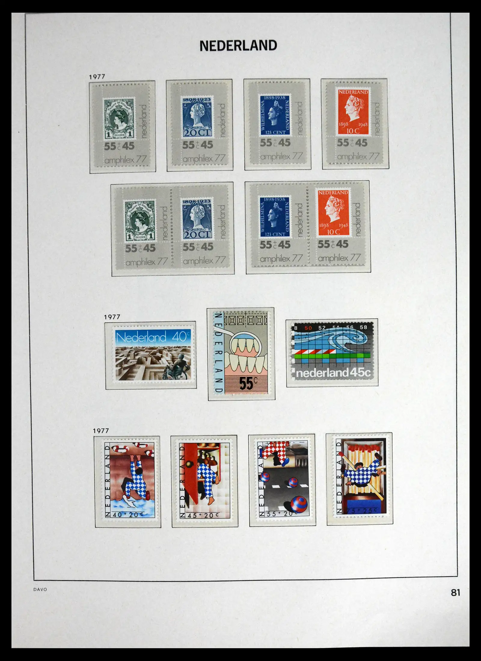 41636 0073 - Stamp collection 41636 Netherlands 1913-1986.