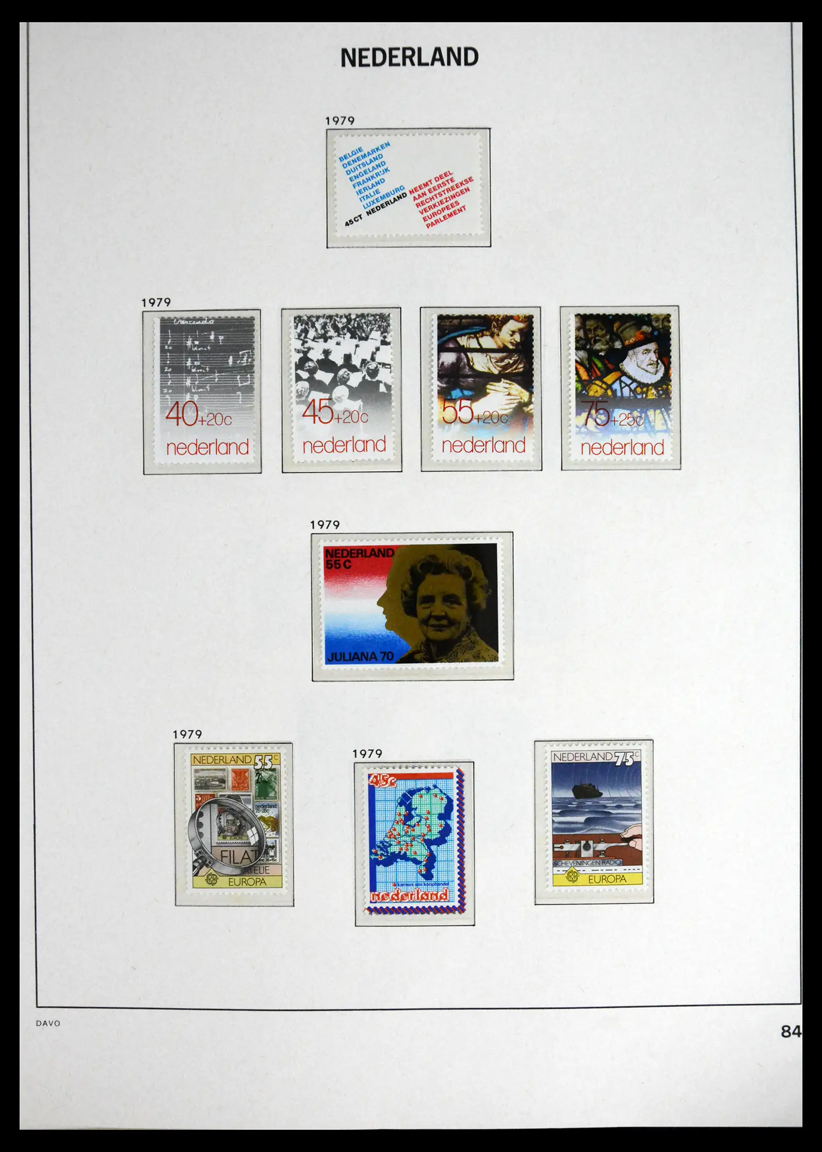 41636 0076 - Stamp collection 41636 Netherlands 1913-1986.