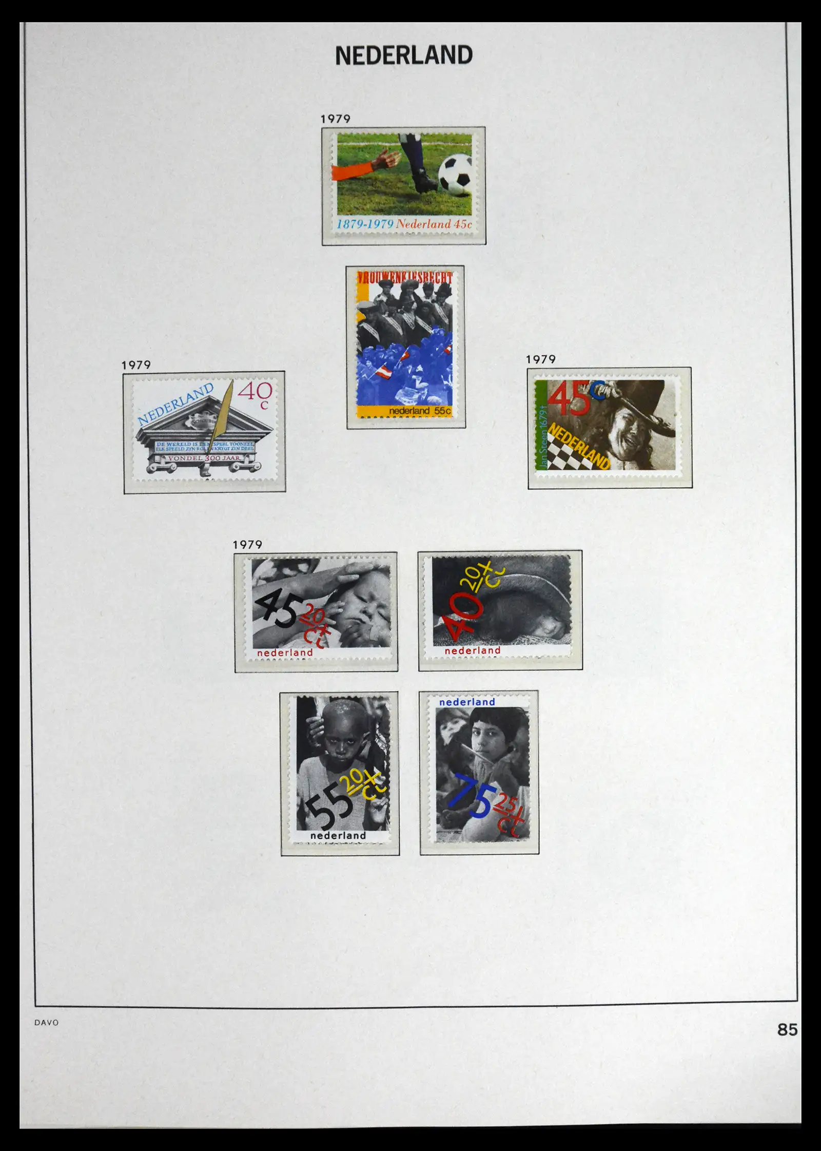 41636 0077 - Stamp collection 41636 Netherlands 1913-1986.