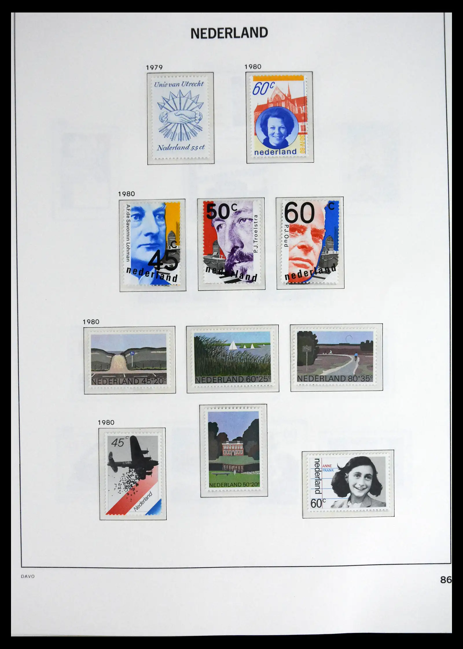 41636 0078 - Stamp collection 41636 Netherlands 1913-1986.