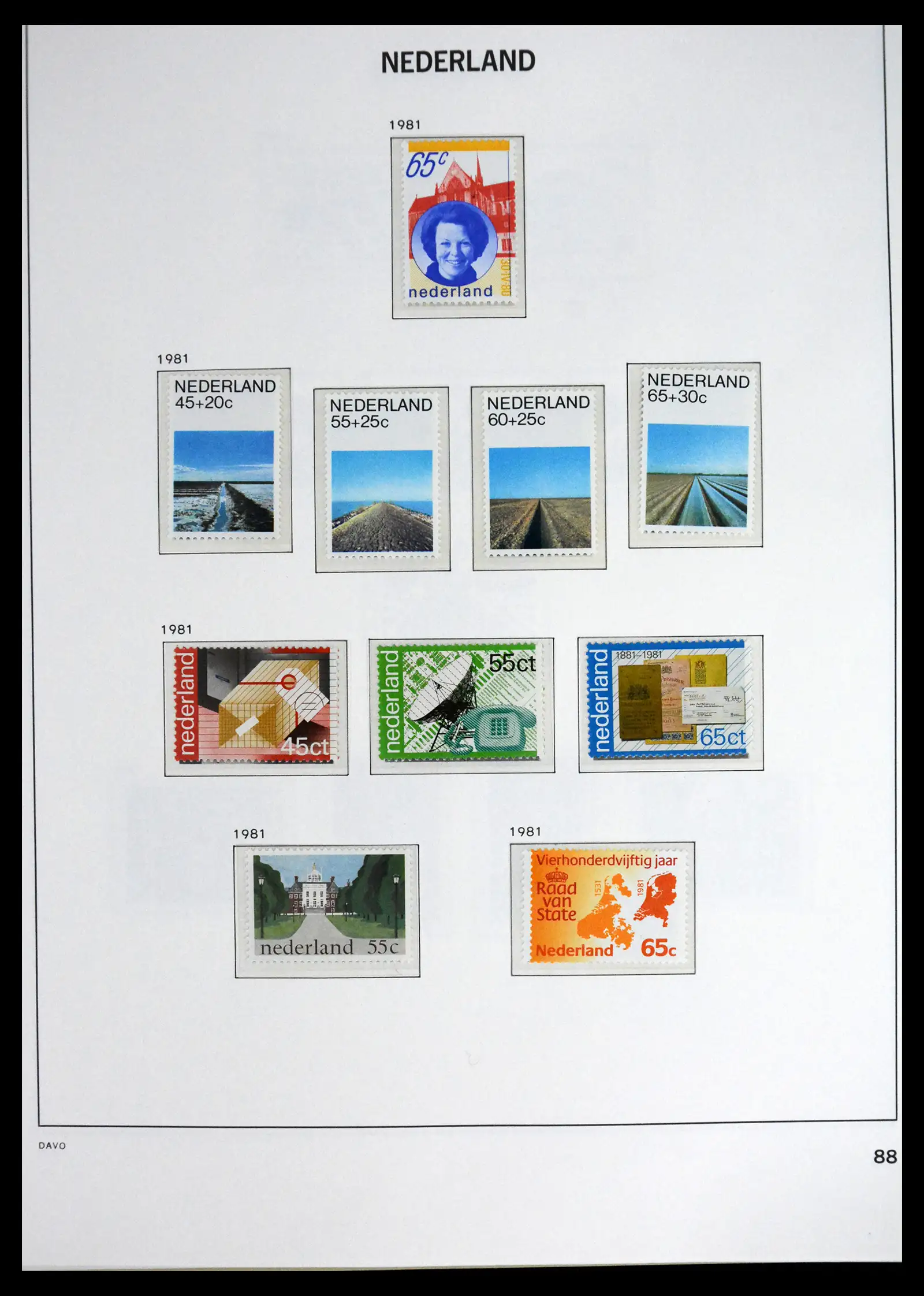 41636 0080 - Stamp collection 41636 Netherlands 1913-1986.