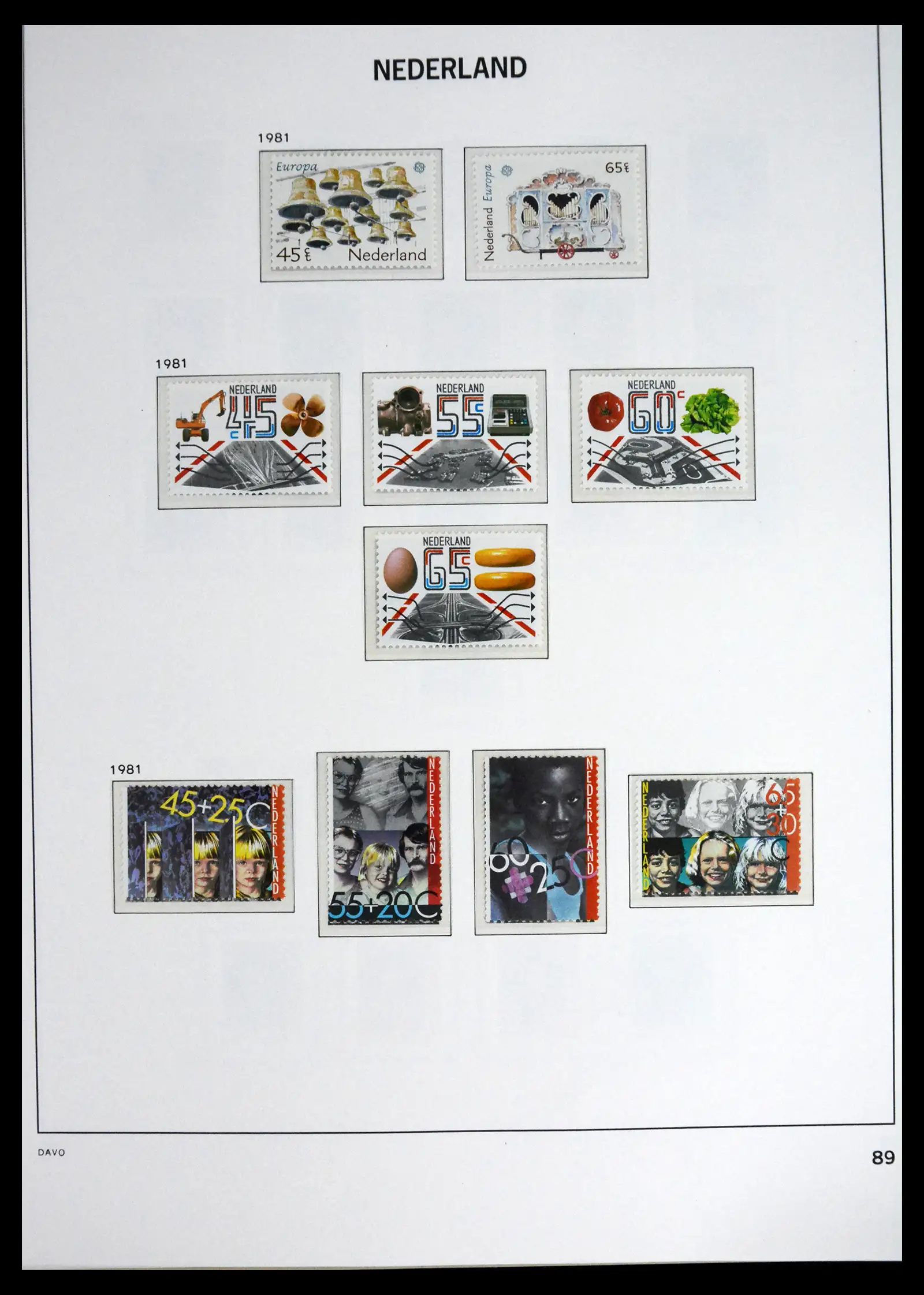 41636 0081 - Stamp collection 41636 Netherlands 1913-1986.