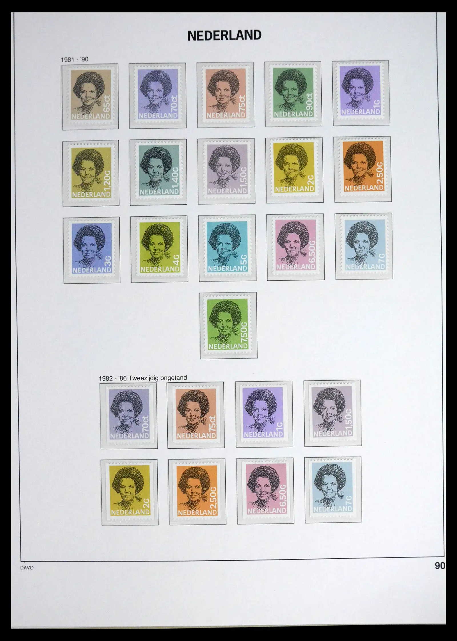 41636 0082 - Stamp collection 41636 Netherlands 1913-1986.