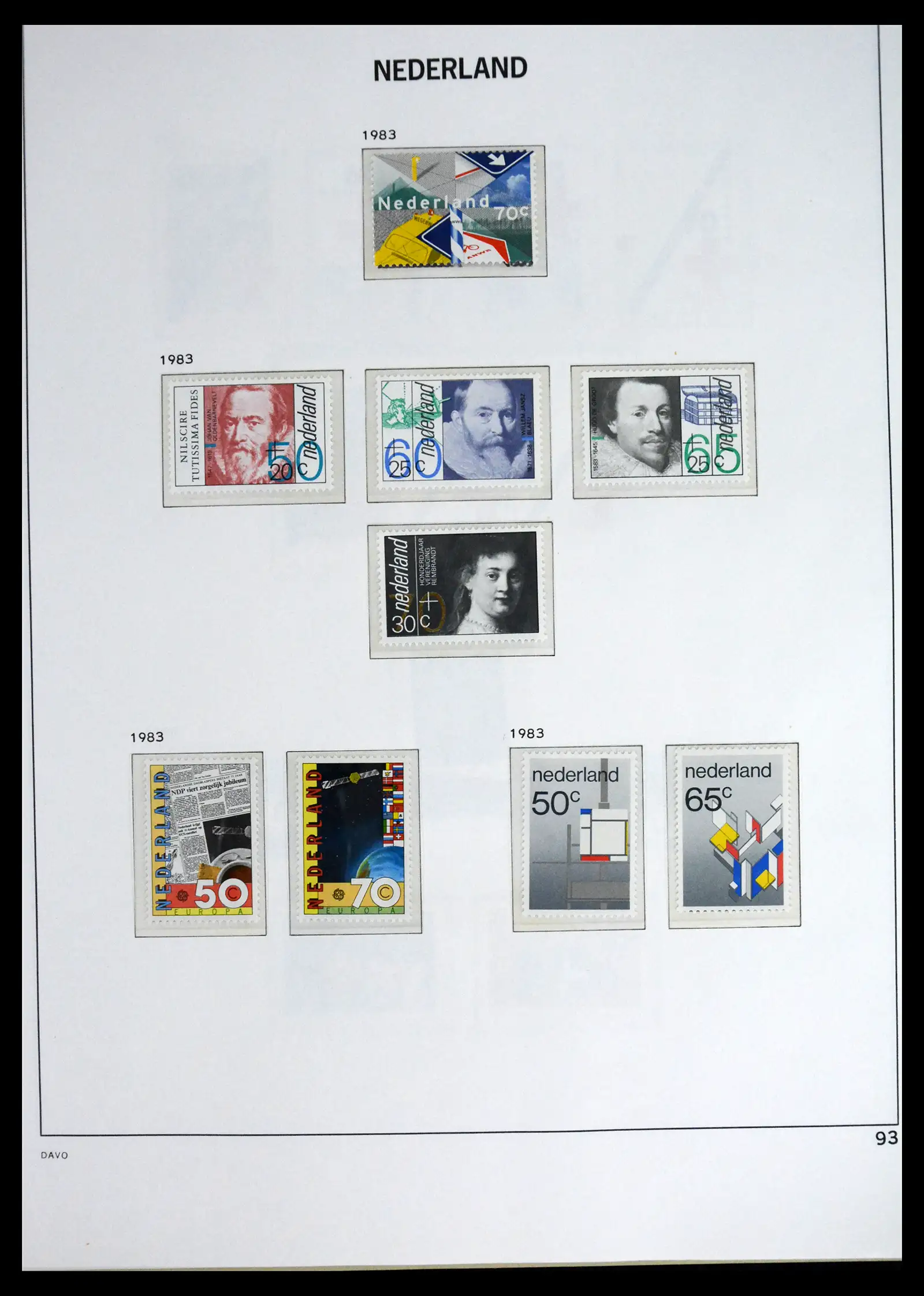 41636 0085 - Stamp collection 41636 Netherlands 1913-1986.