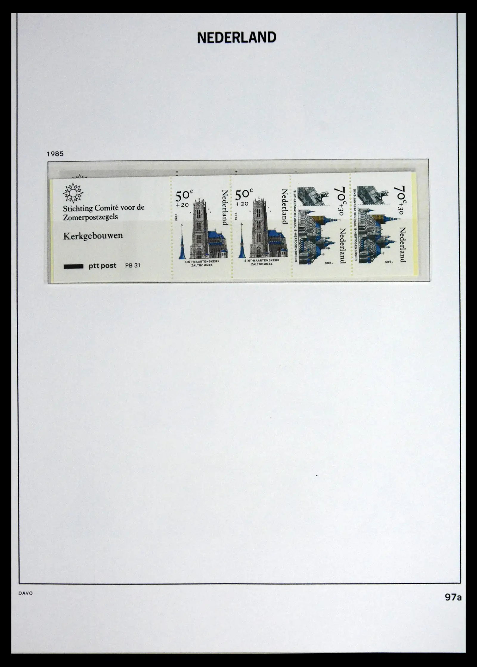 41636 0092 - Stamp collection 41636 Netherlands 1913-1986.