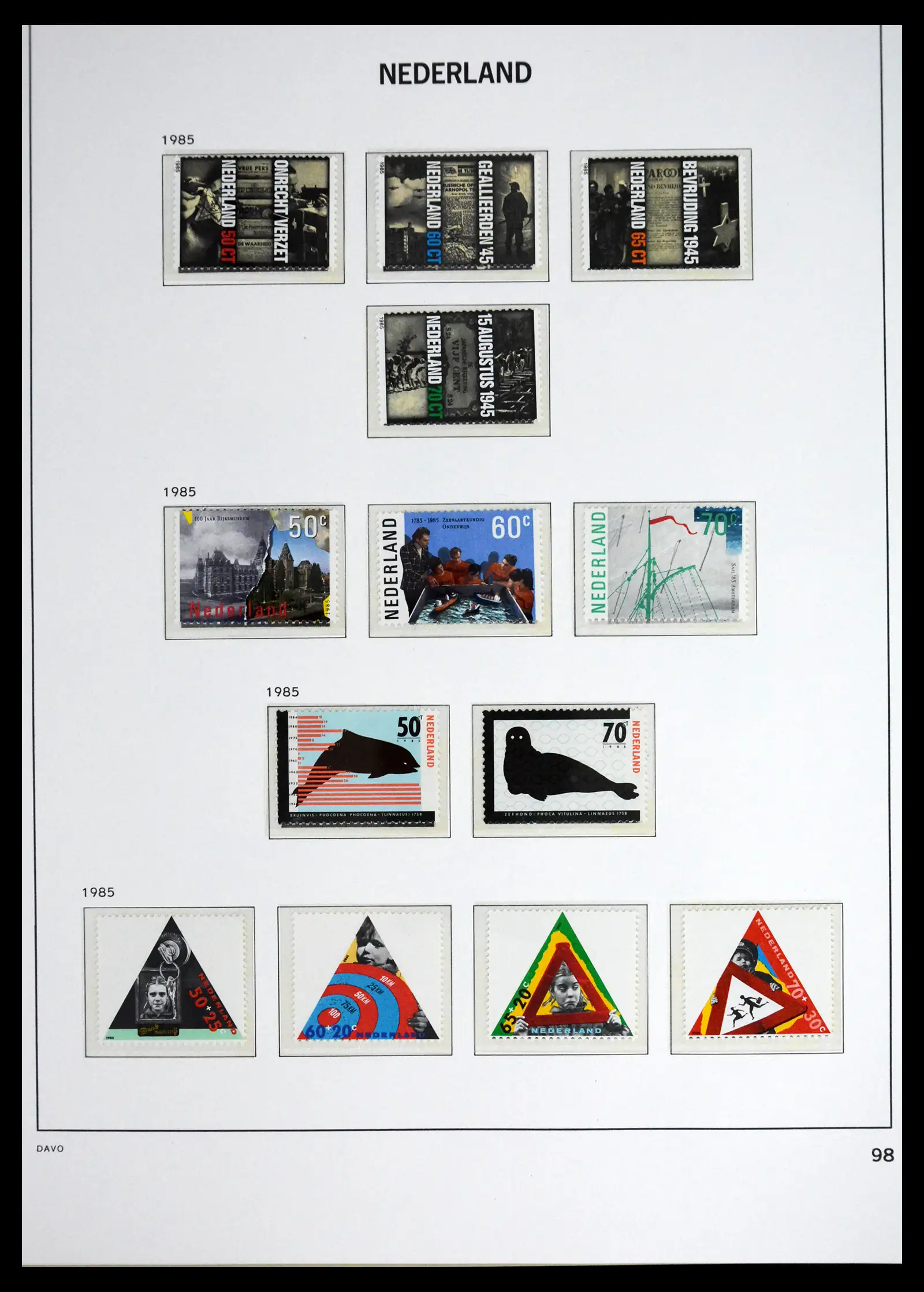 41636 0093 - Stamp collection 41636 Netherlands 1913-1986.