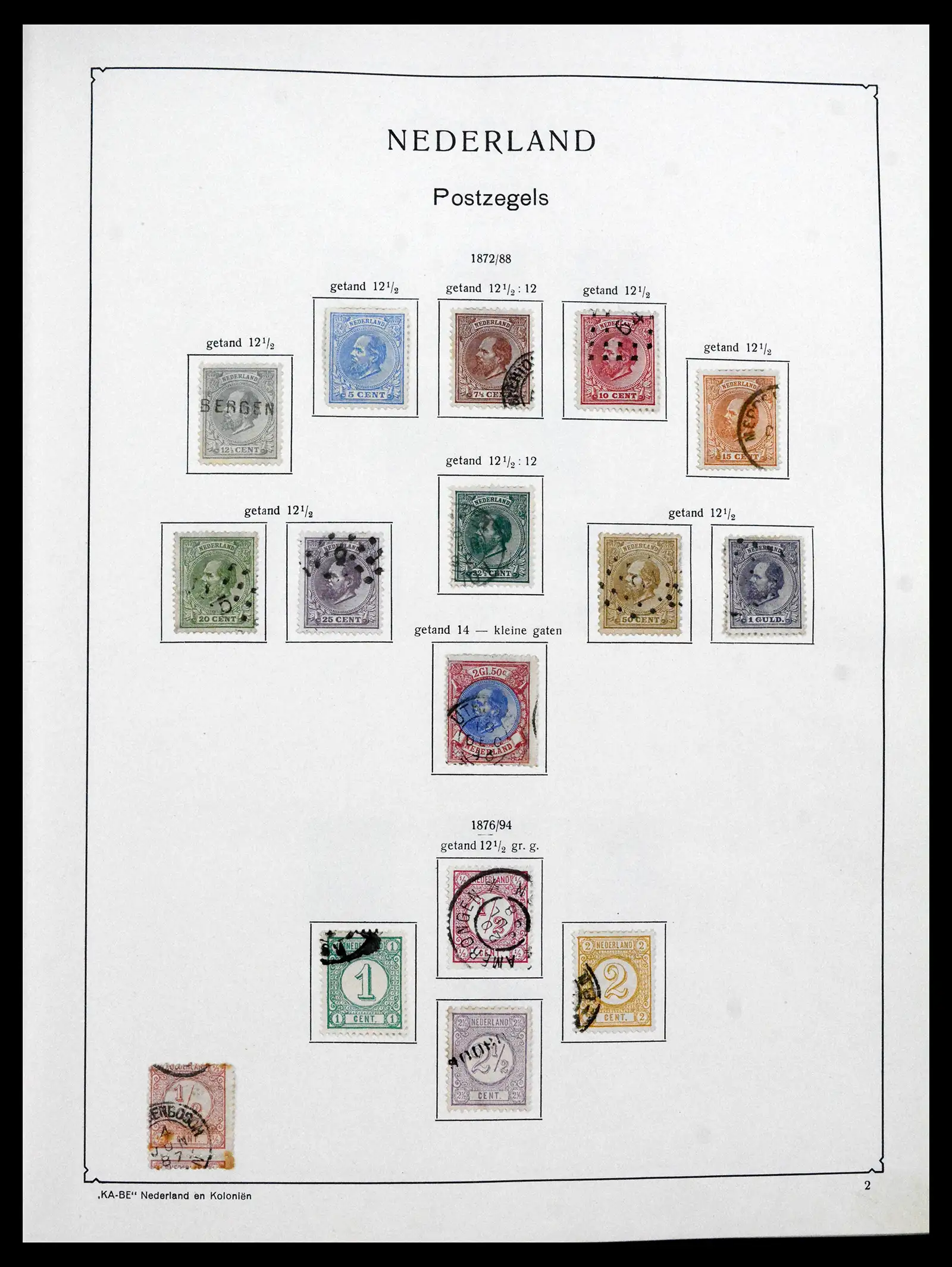 41639 0002 - Stamp collection 41639 Netherlands 1852-1967.