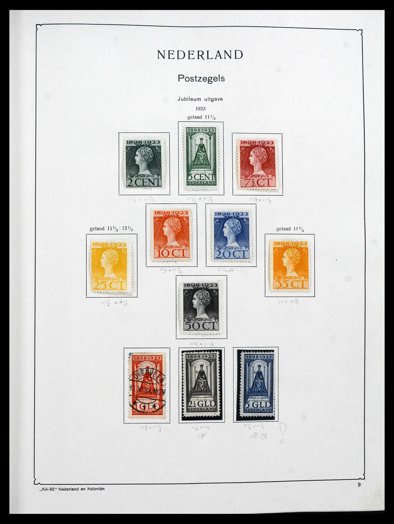 41639 0010 - Stamp collection 41639 Netherlands 1852-1967.