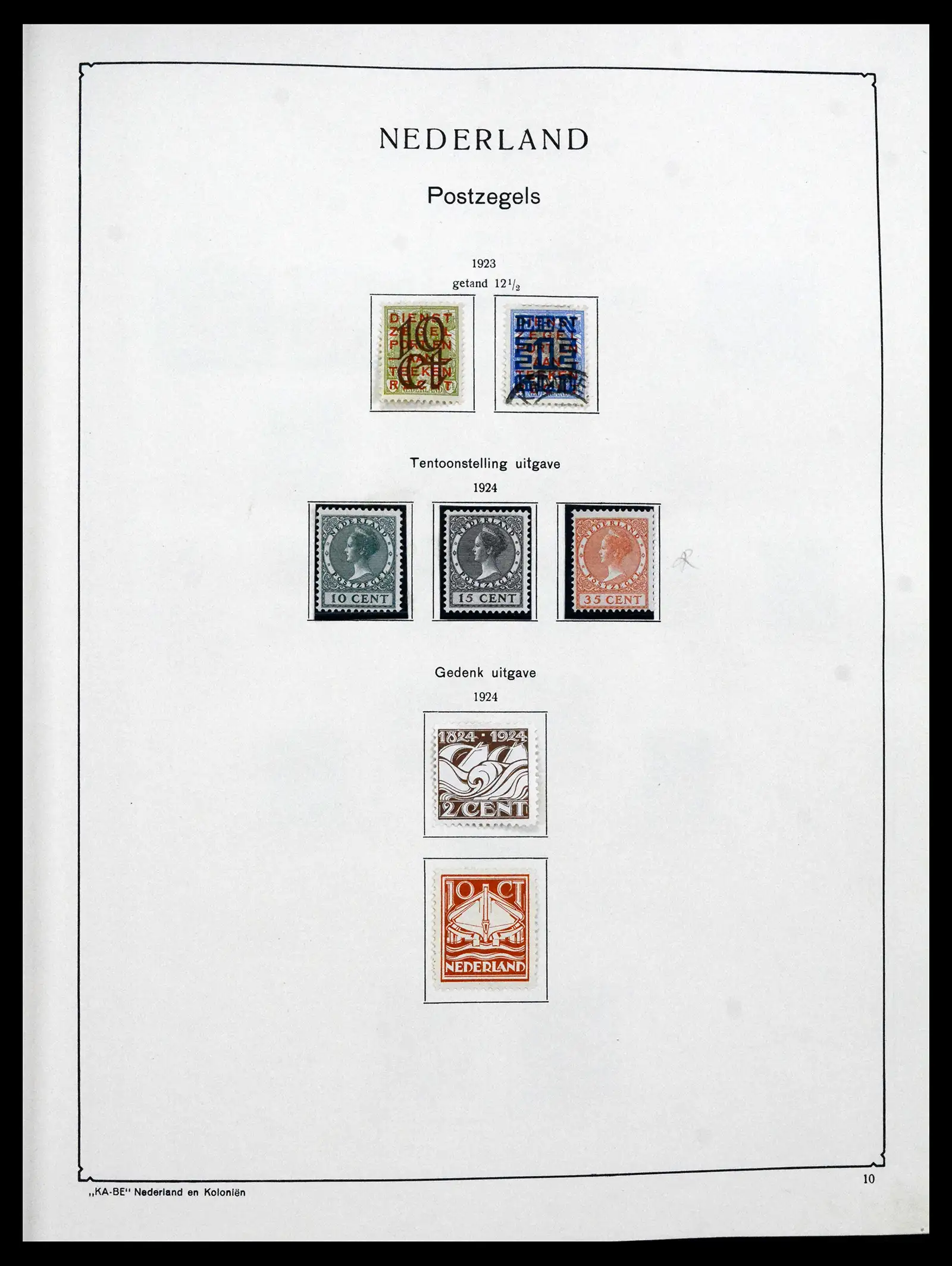 41639 0011 - Stamp collection 41639 Netherlands 1852-1967.