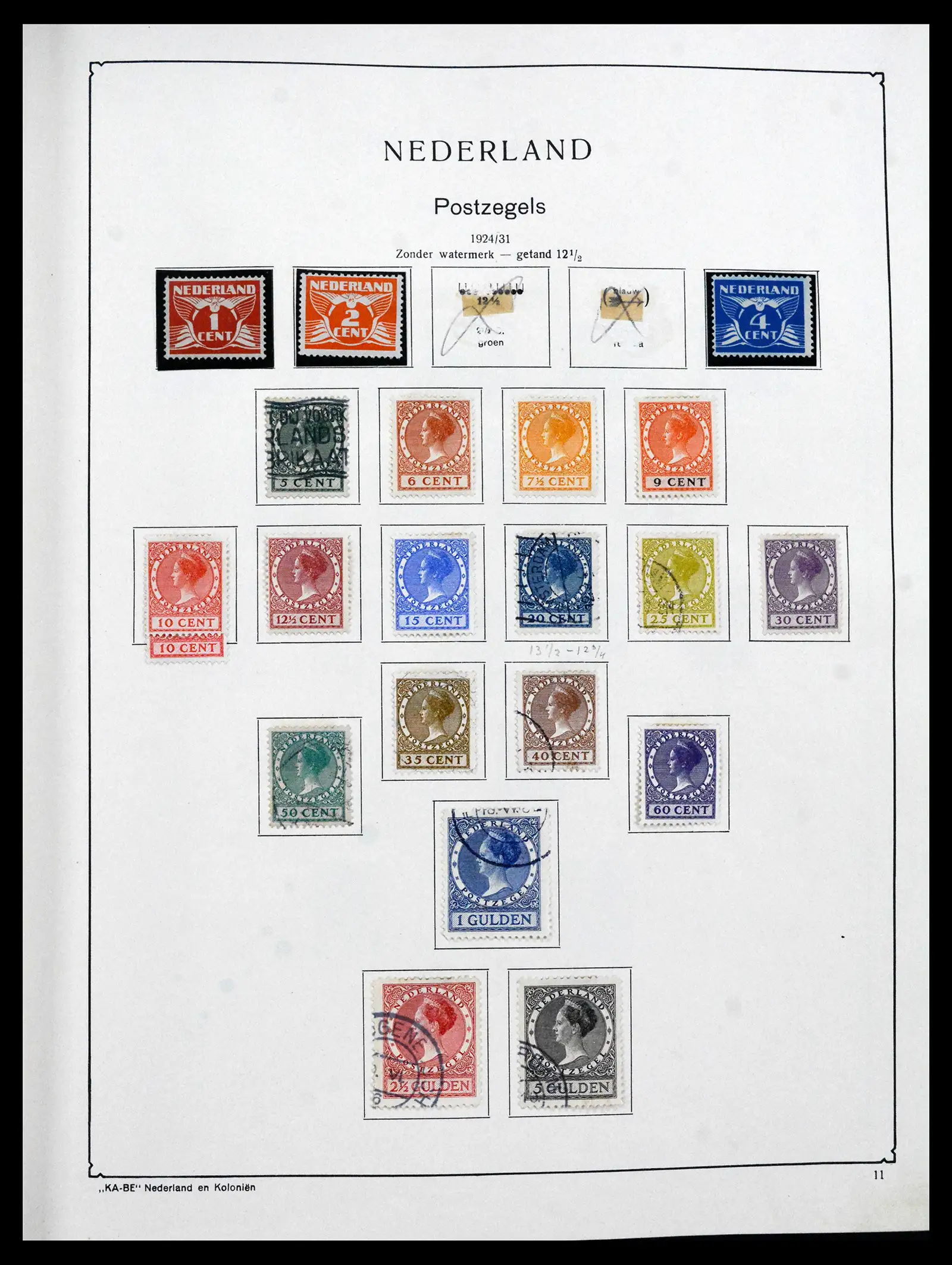 41639 0012 - Stamp collection 41639 Netherlands 1852-1967.