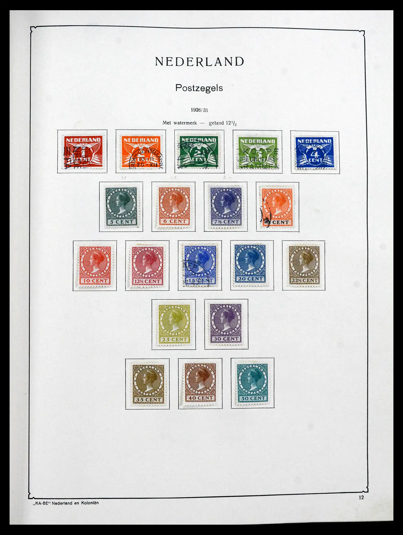 41639 0013 - Stamp collection 41639 Netherlands 1852-1967.