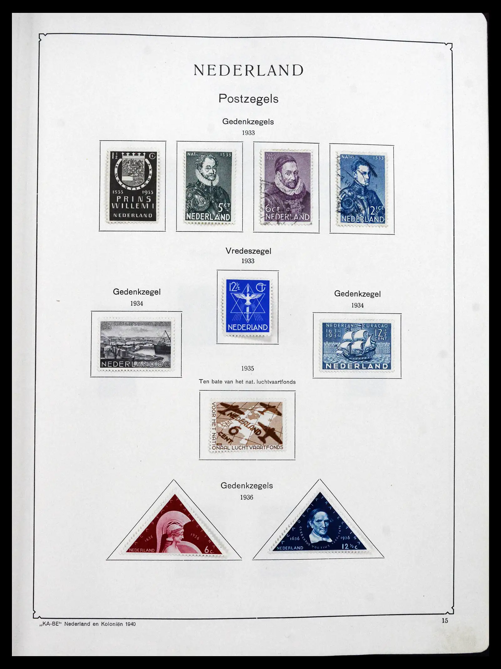 41639 0017 - Stamp collection 41639 Netherlands 1852-1967.