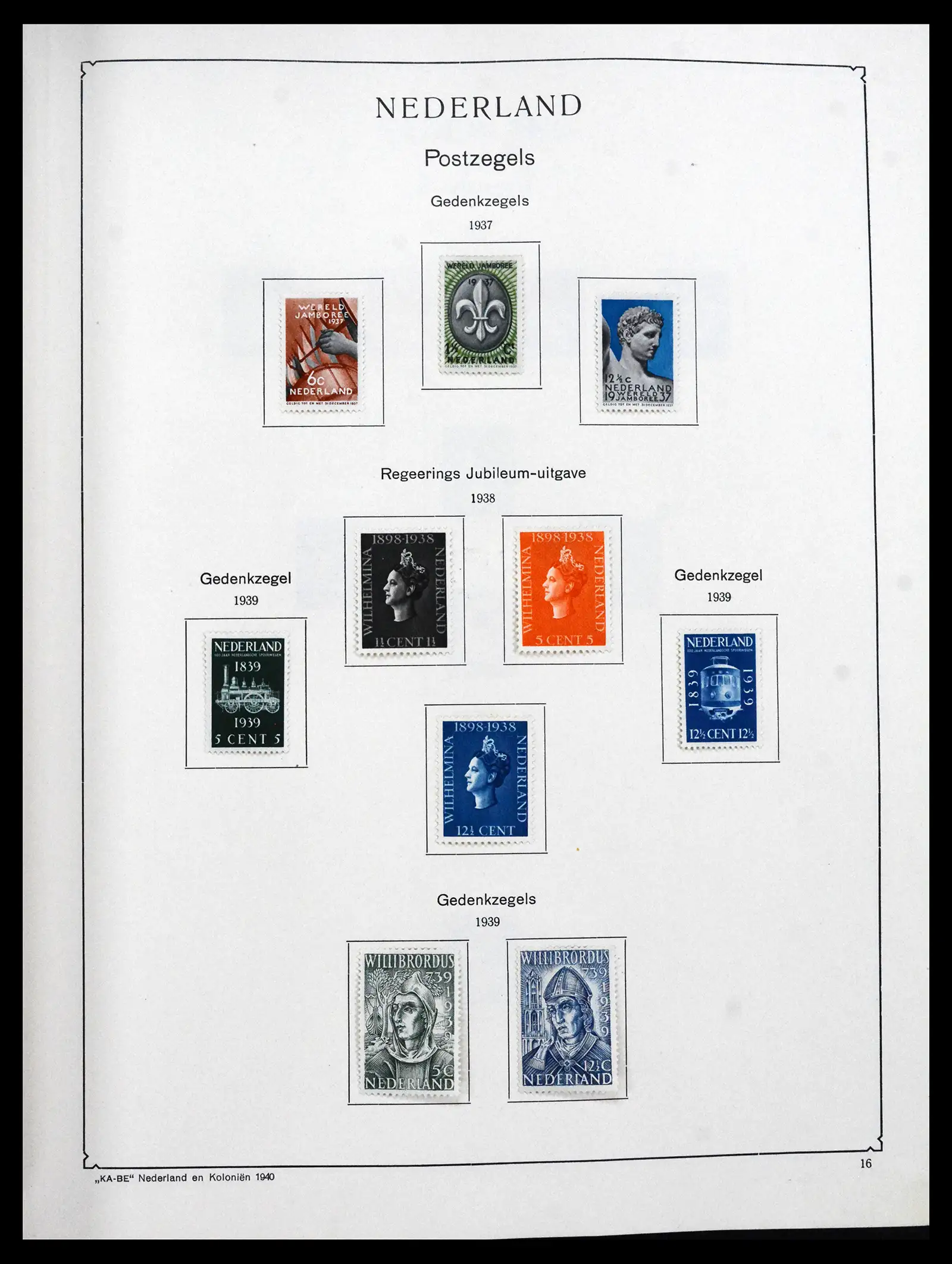 41639 0018 - Stamp collection 41639 Netherlands 1852-1967.