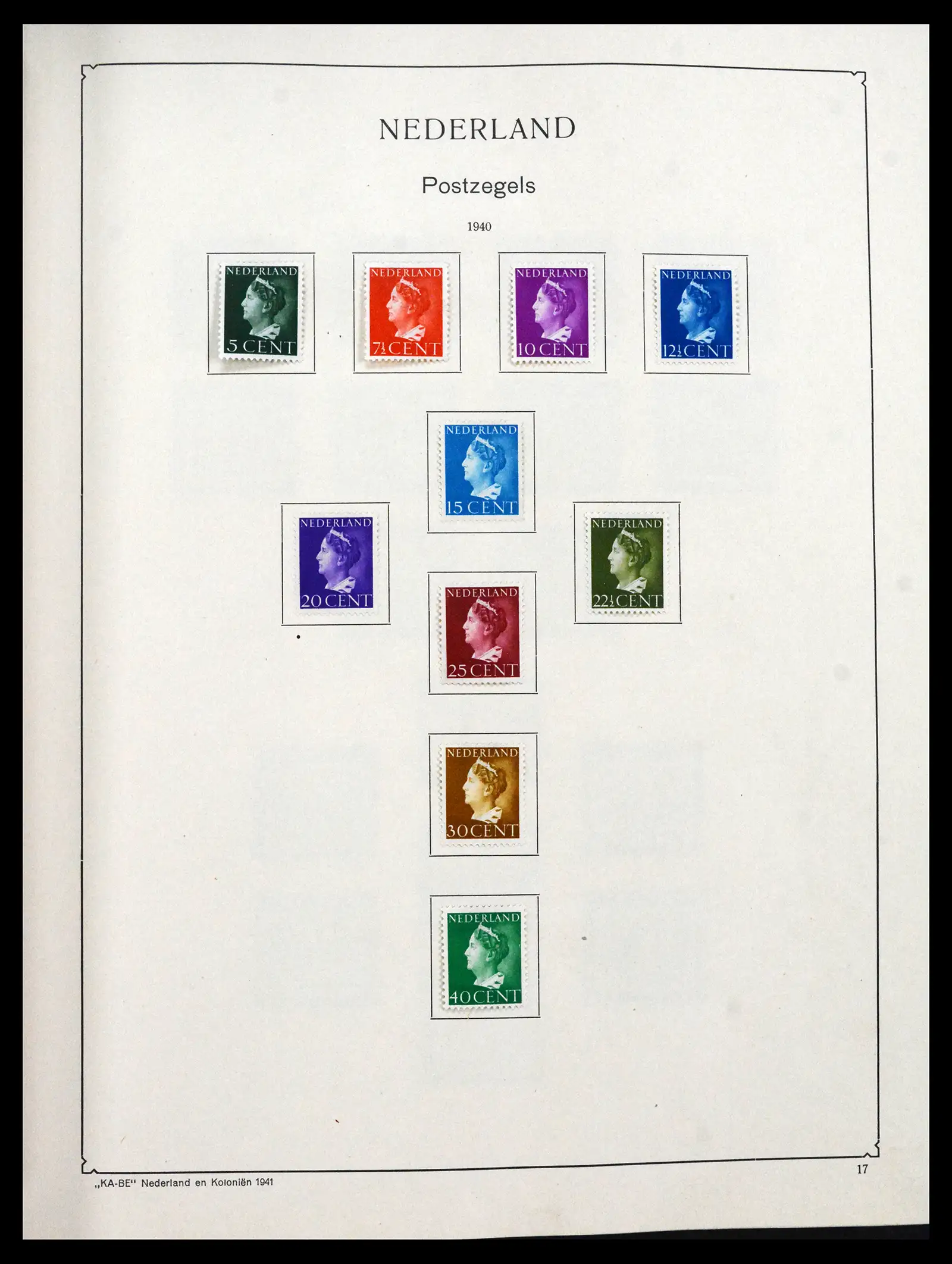 41639 0019 - Stamp collection 41639 Netherlands 1852-1967.