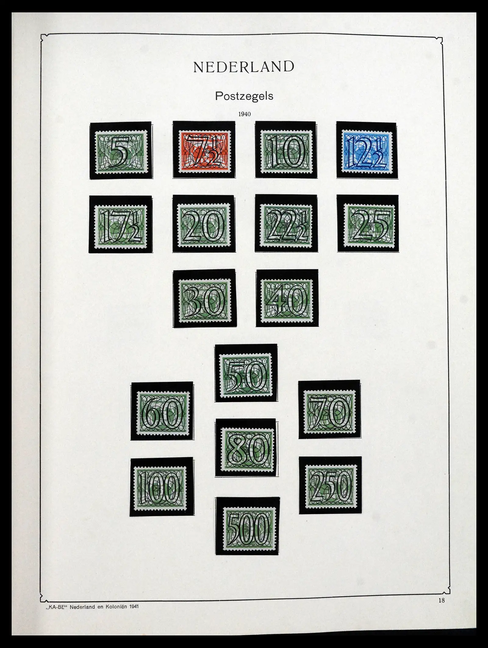 41639 0020 - Stamp collection 41639 Netherlands 1852-1967.