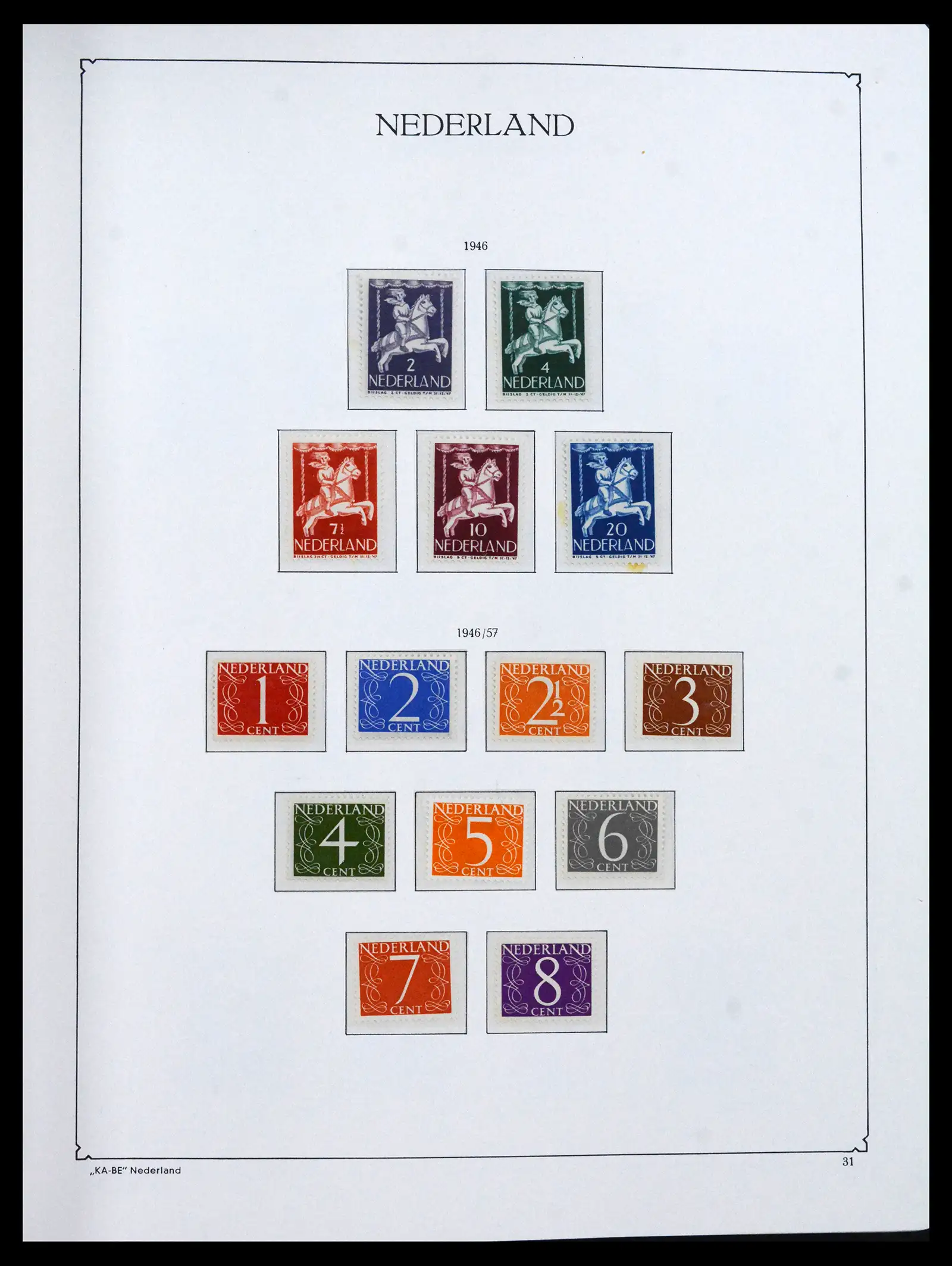 41639 0029 - Stamp collection 41639 Netherlands 1852-1967.