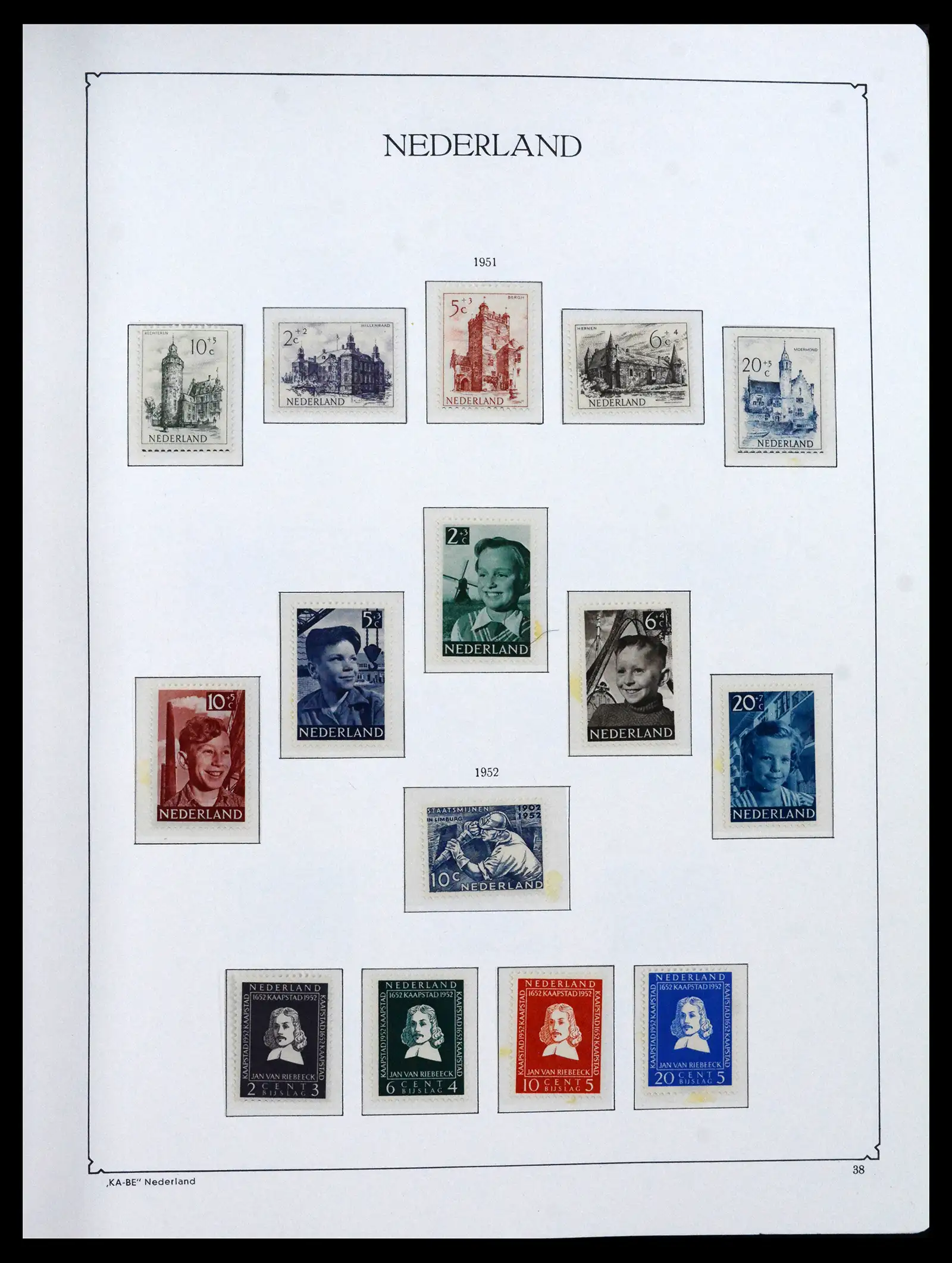 41639 0035 - Stamp collection 41639 Netherlands 1852-1967.