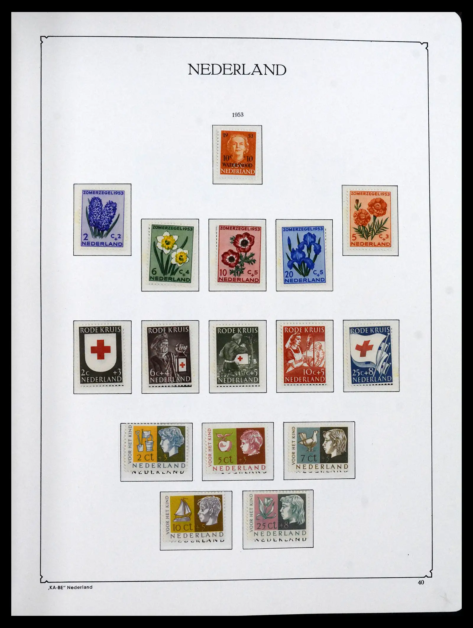 41639 0037 - Stamp collection 41639 Netherlands 1852-1967.