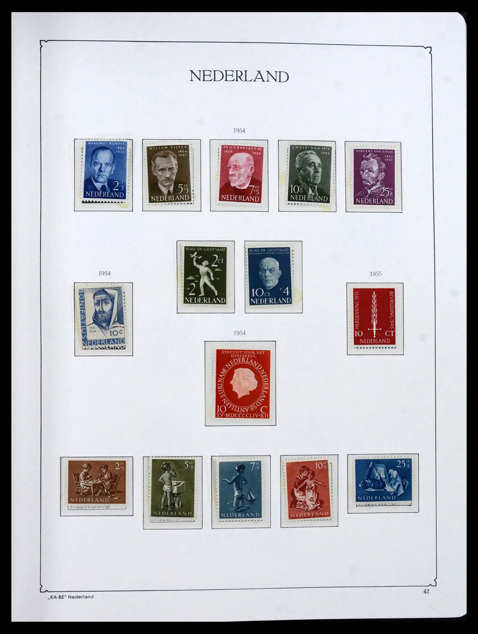 41639 0039 - Stamp collection 41639 Netherlands 1852-1967.