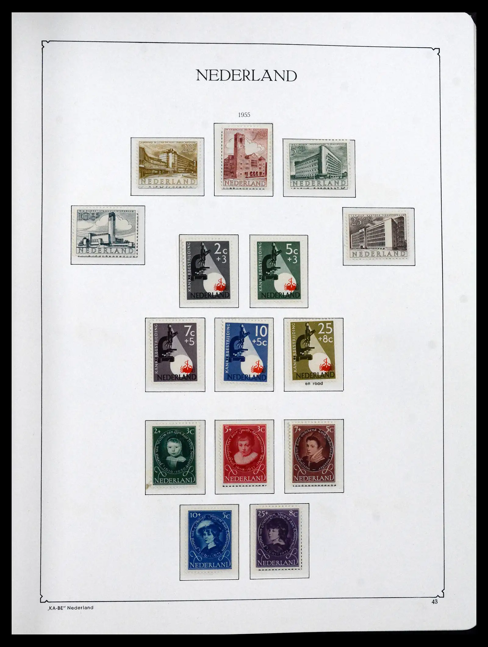 41639 0040 - Stamp collection 41639 Netherlands 1852-1967.